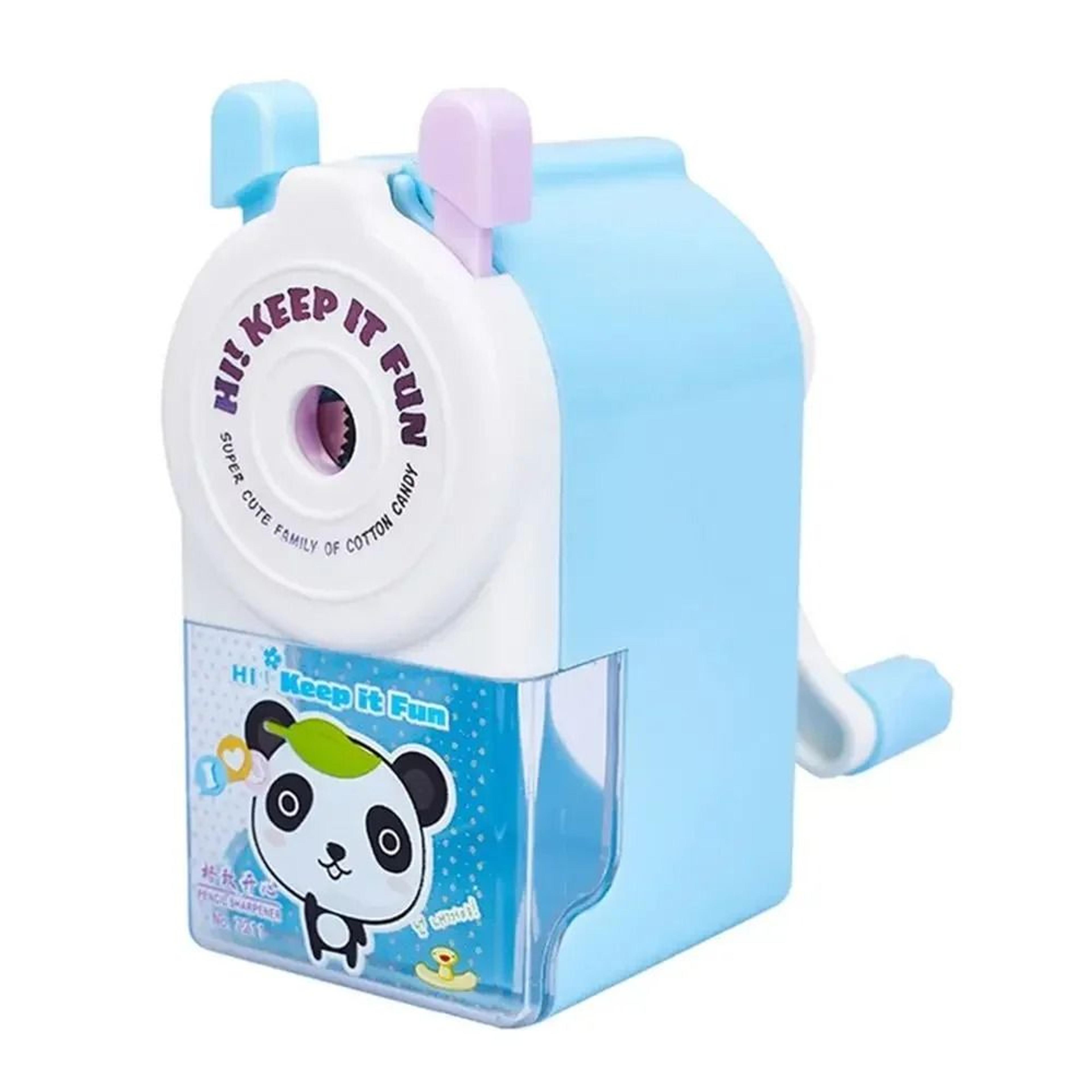 HighTorque Cute Cartoon HandCranked Mechanical Pencil Sharpener 8