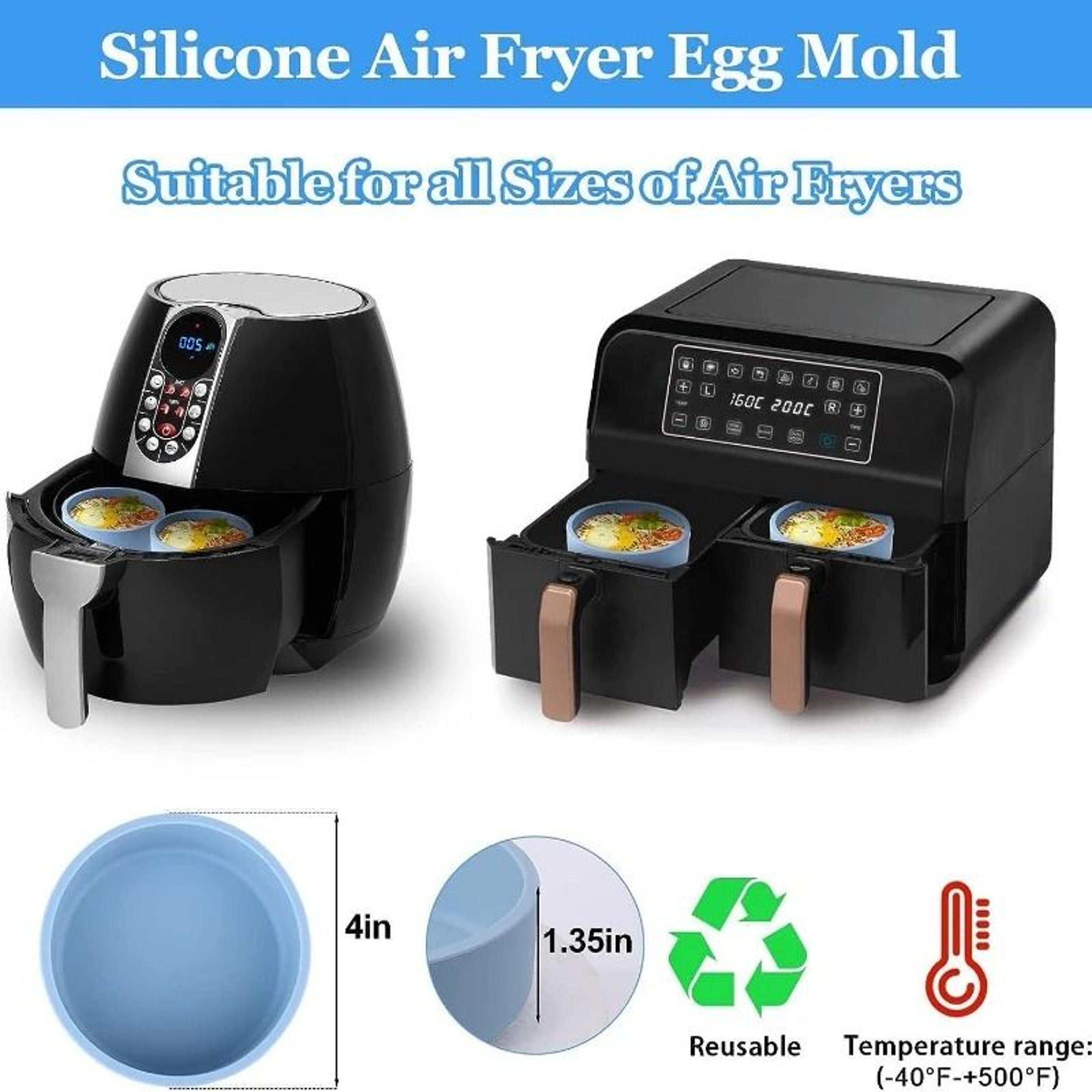 HighTorque Silicone Microwave  Air Fryer Egg Cooker 5