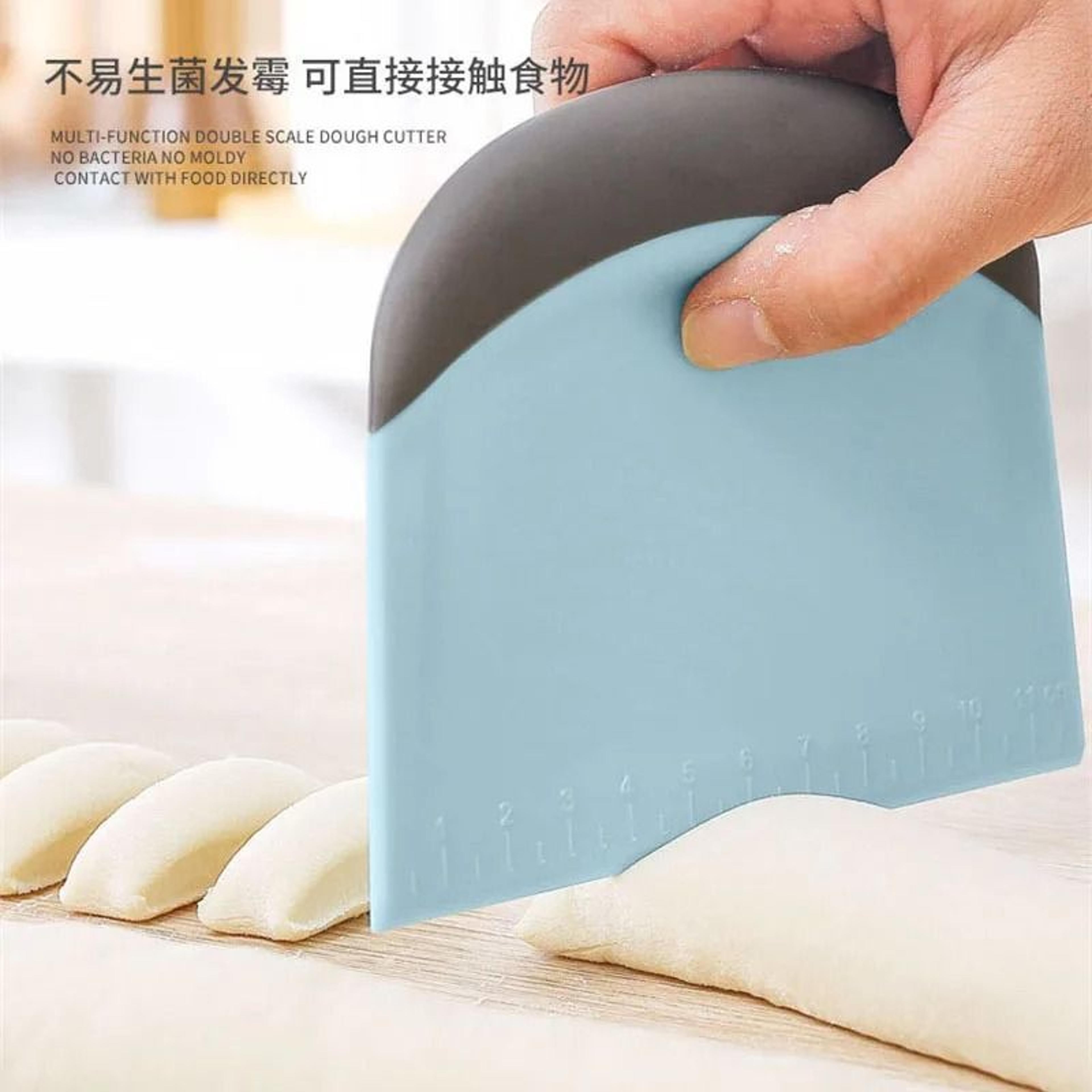 Multipurpose Dough Scraper And Bench Cutter With Precision Measurement Scale 2