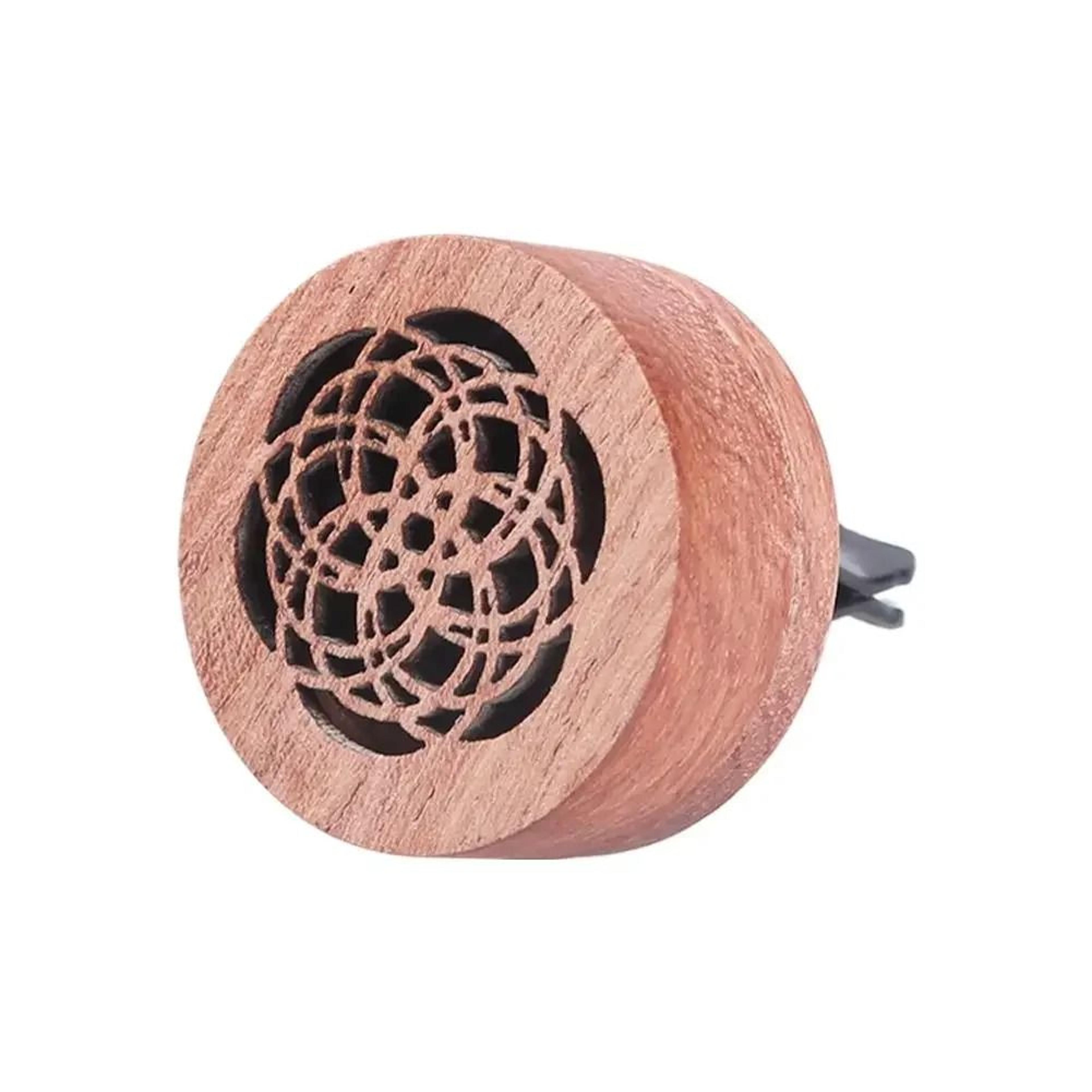 HandCarved Rosewood Essential Oil Car Diffuser  Aromatherapy Clip 8