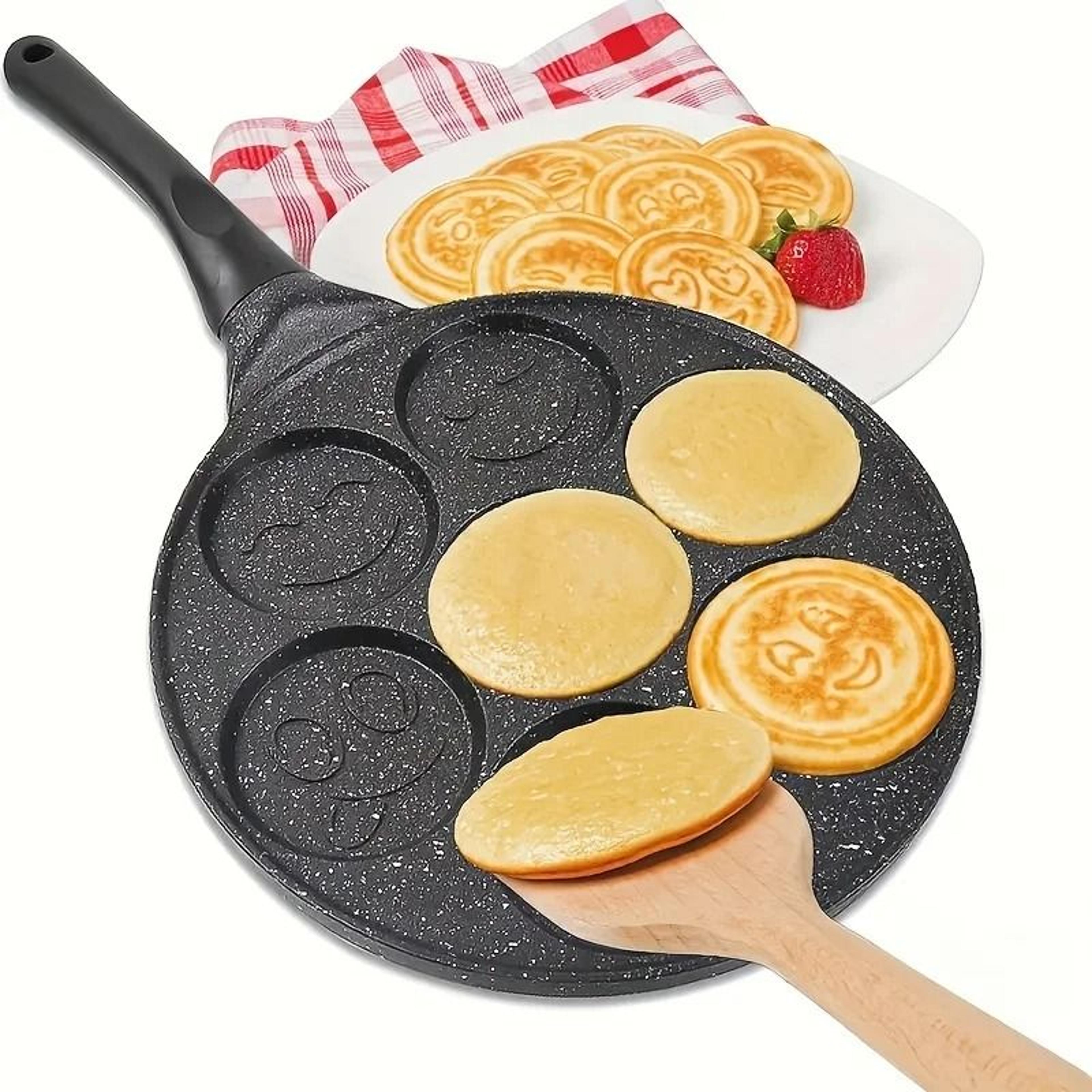 7Cup Emoji  Animal Face Nonstick Pancake Pan 1
