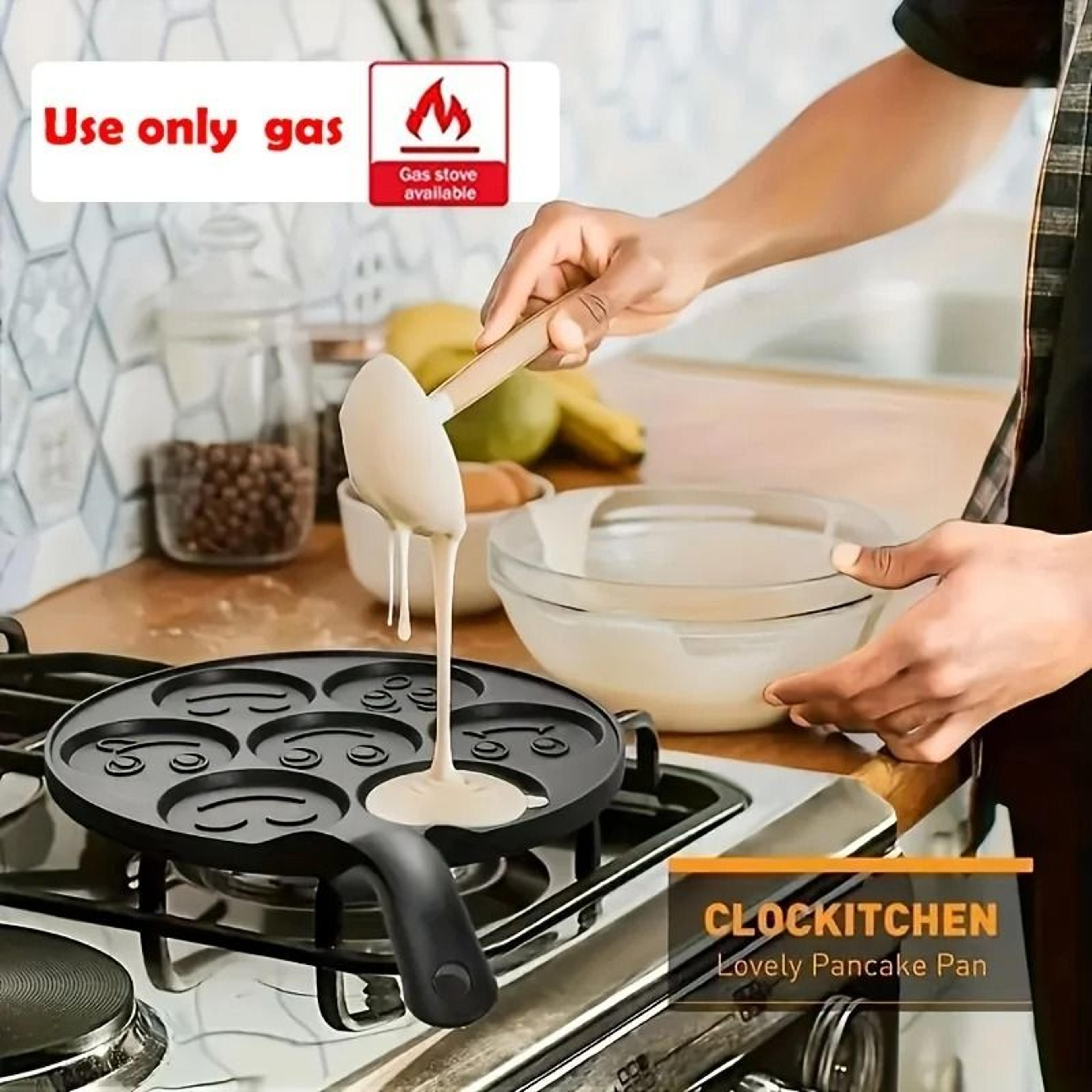 7Cup Emoji  Animal Face Nonstick Pancake Pan 5
