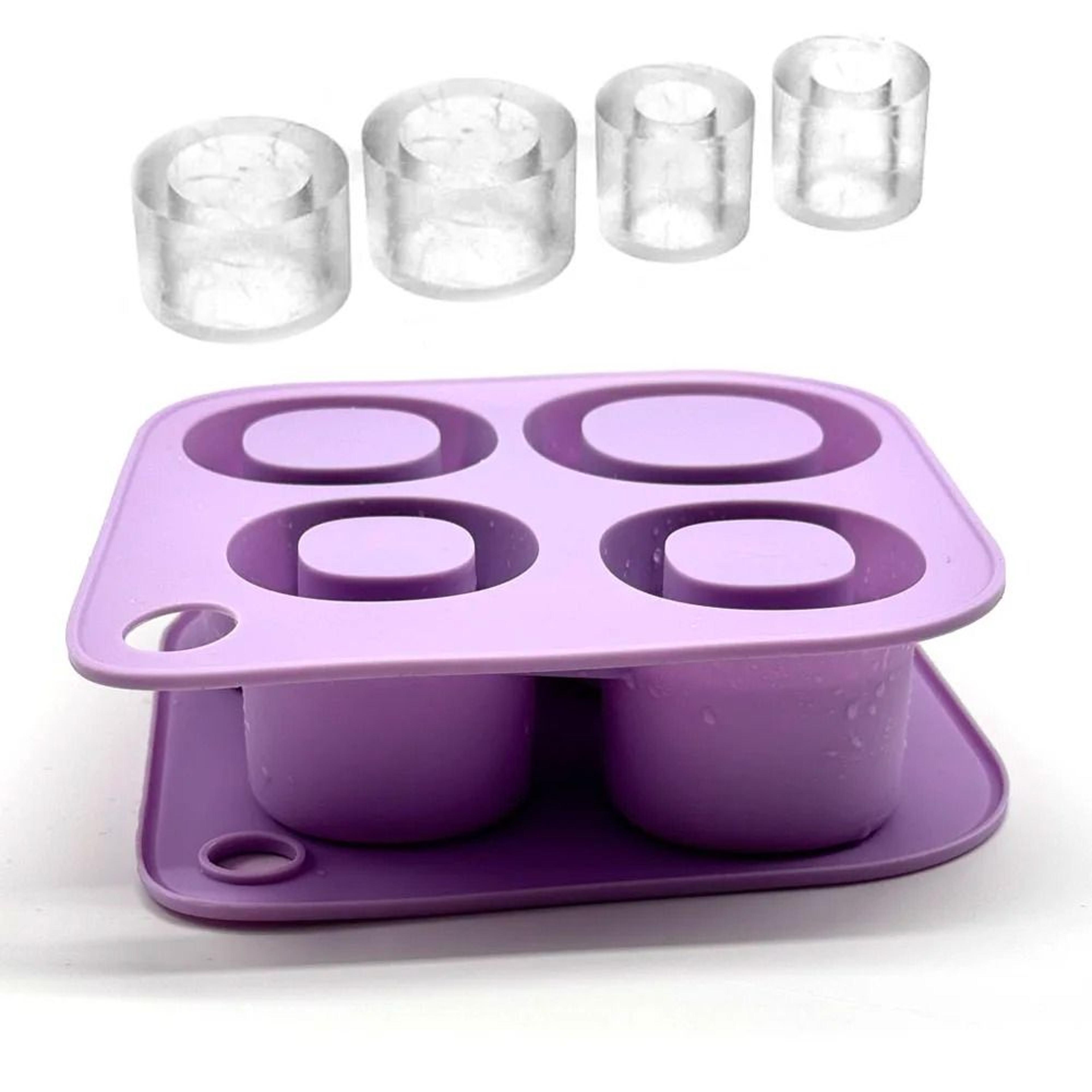 Silicone Cylinder Ice Cube Tray For Stanley Cup  Large Tumblers 0