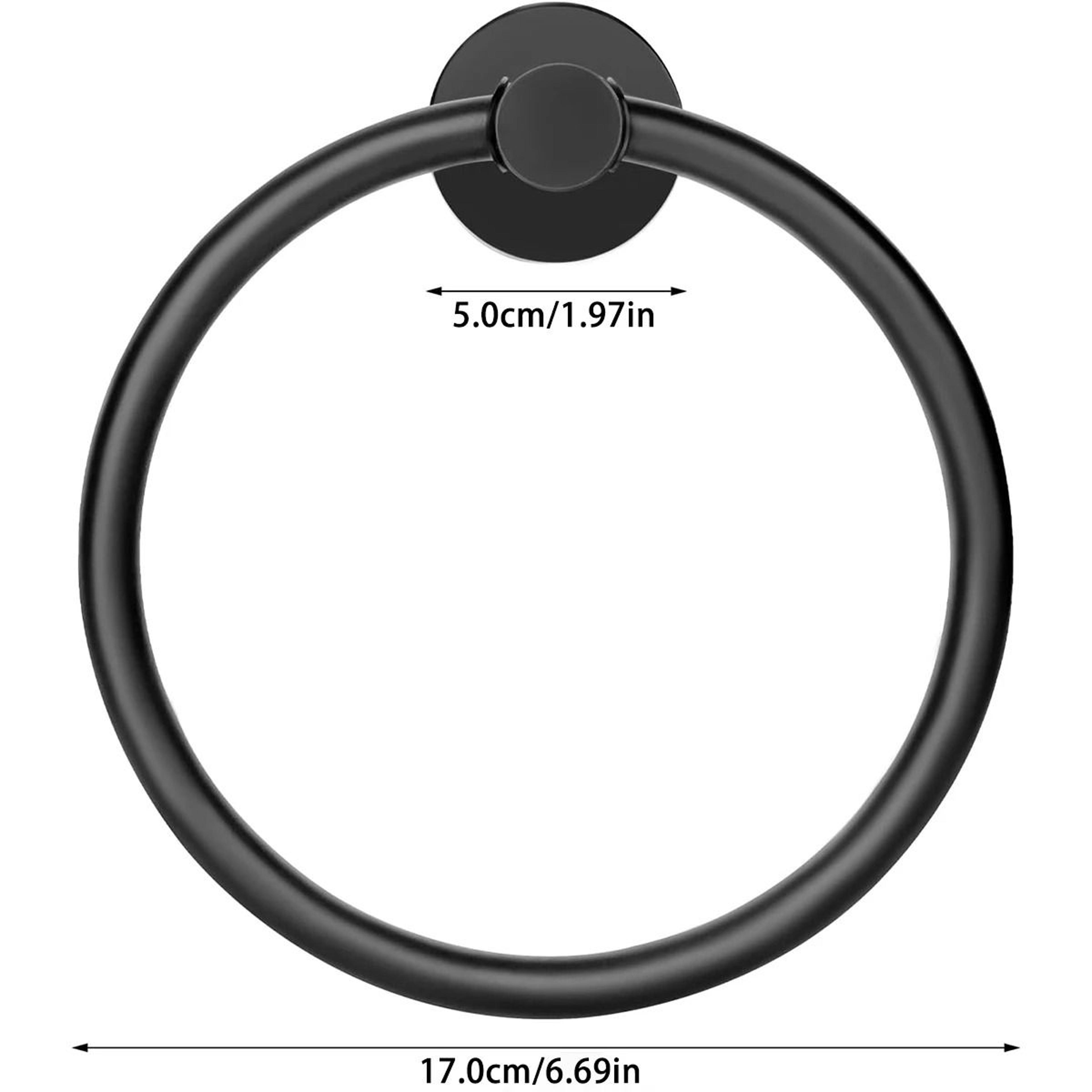 Stainless Steel Towel Ring  SUS304 Round Hand Towel Holder 5