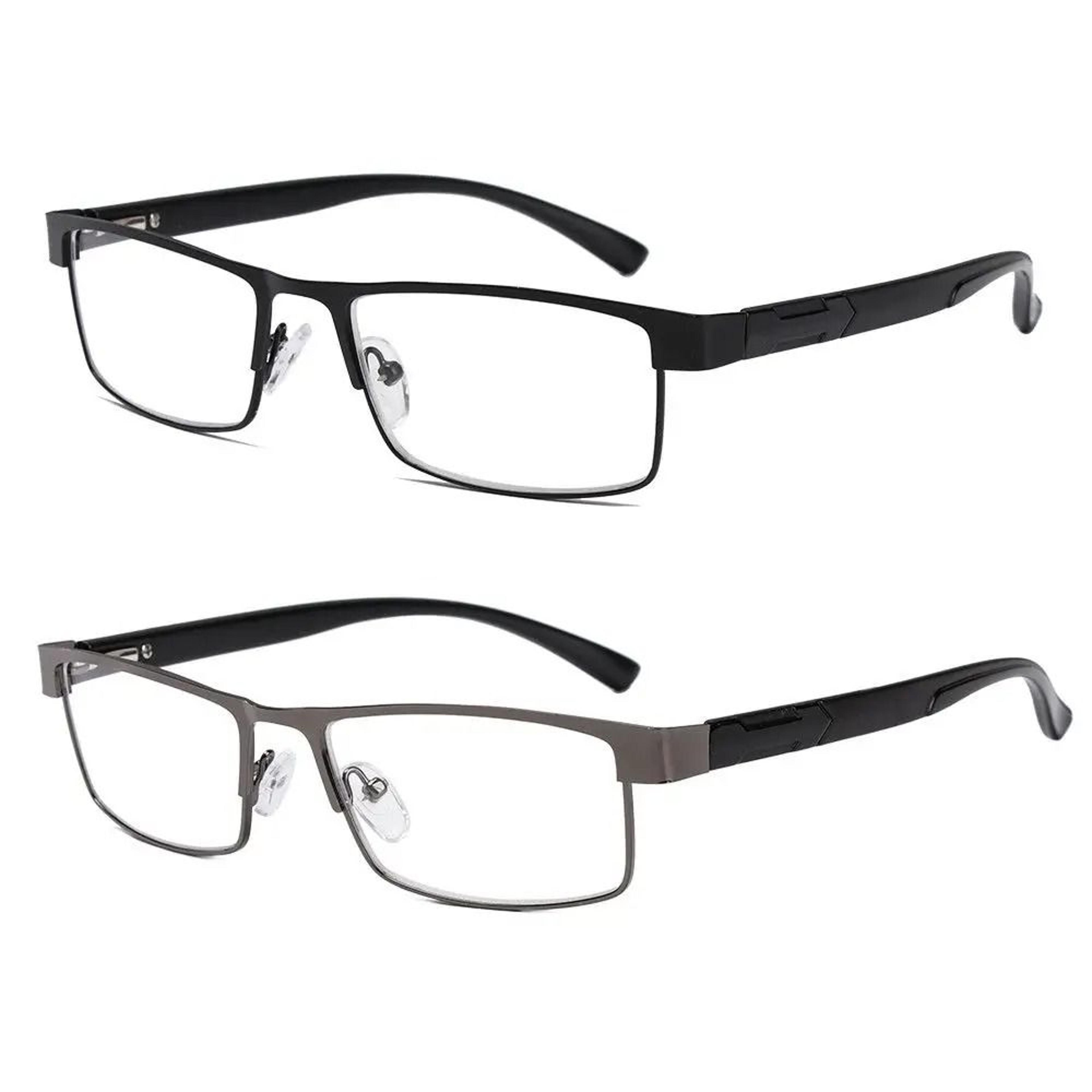 Titanium Alloy Business Reading Glasses  Retro NonSpherical Mens Prescription Eyeglasses 2