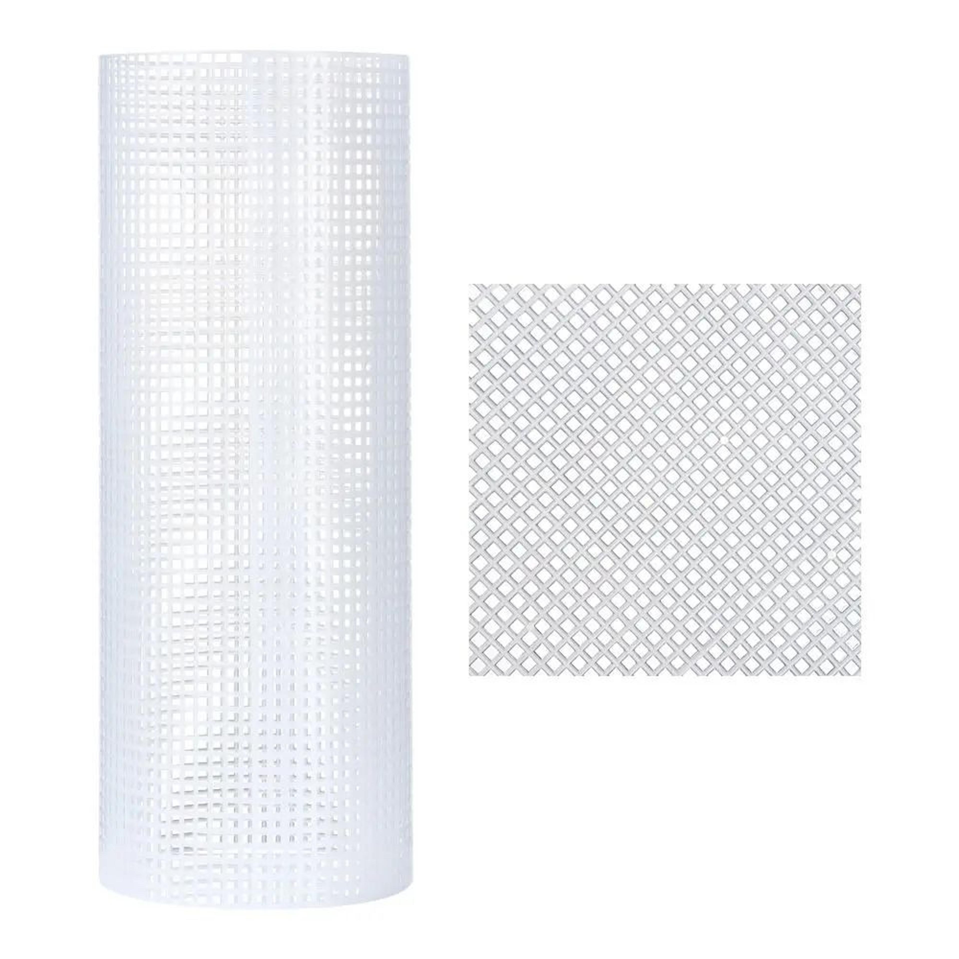 Handmade Plastic Mesh Cloth  DIY Latch Hook Grid For Bags  Rugs 8