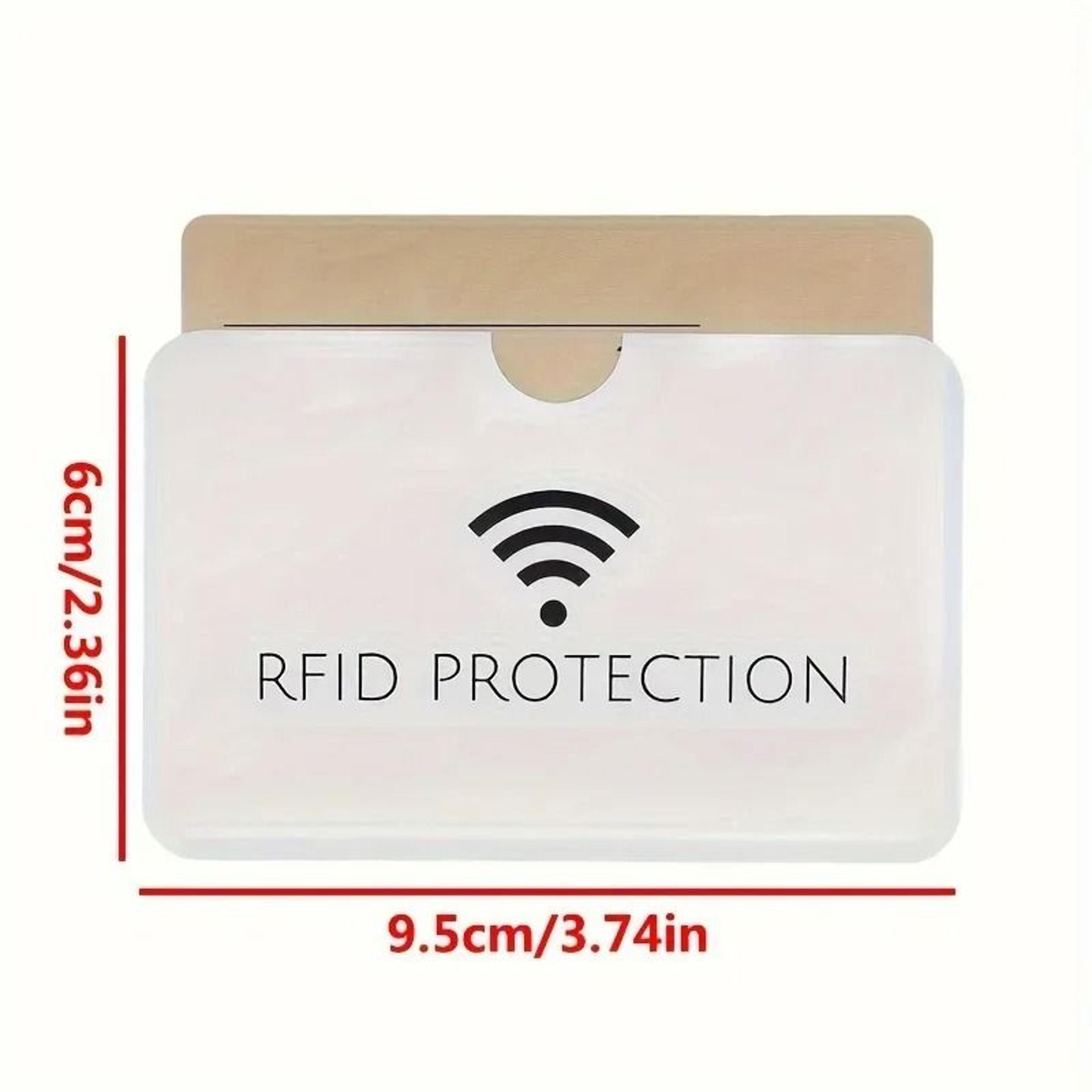 10Piece Aluminum Smart RFID Blocking Sleeves  UltraSlim AntiTheft Bank Card Protection 3