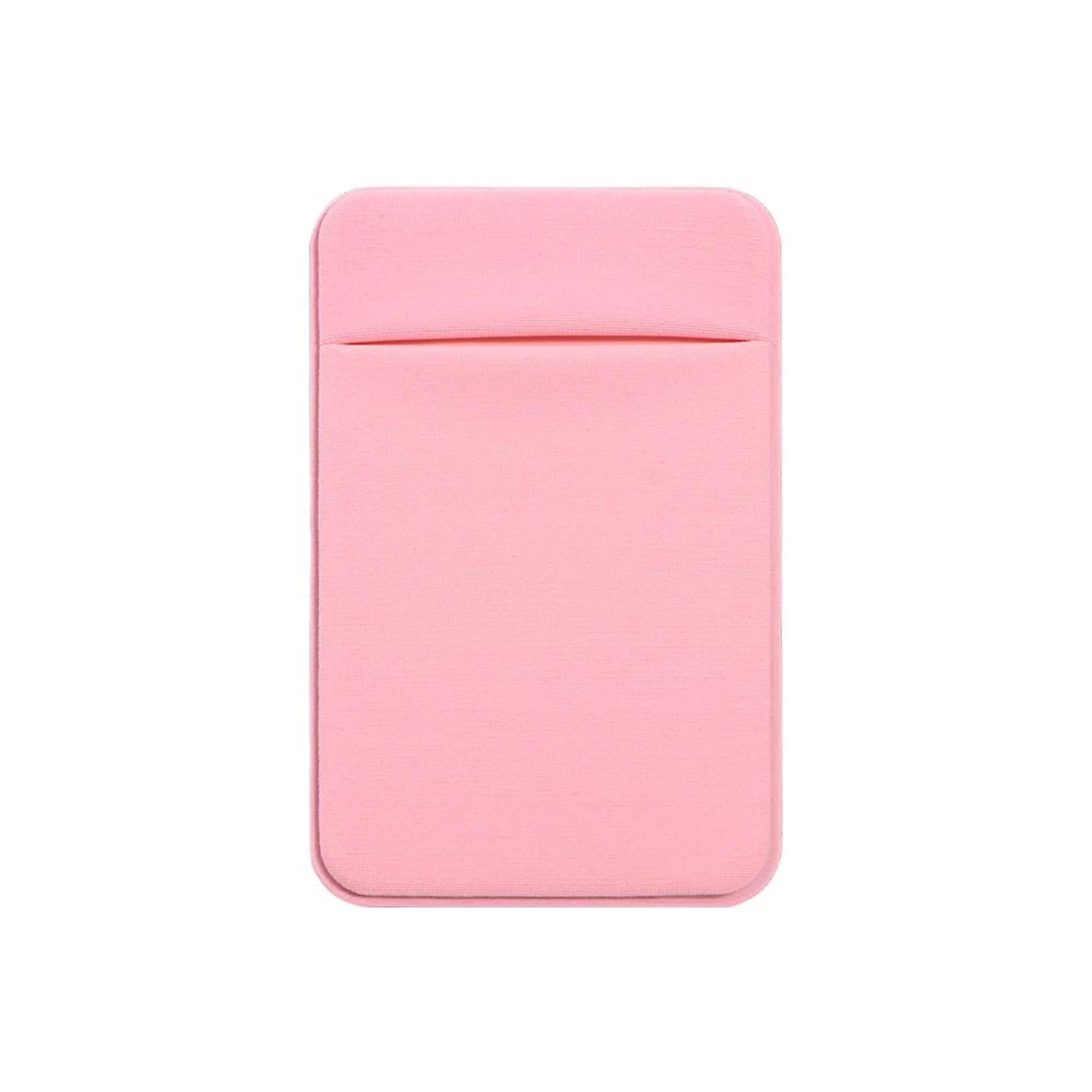 Elastic Cell Phone Card Holder  Slim Lycra Adhesive Mobile Wallet  ID Pocket 8