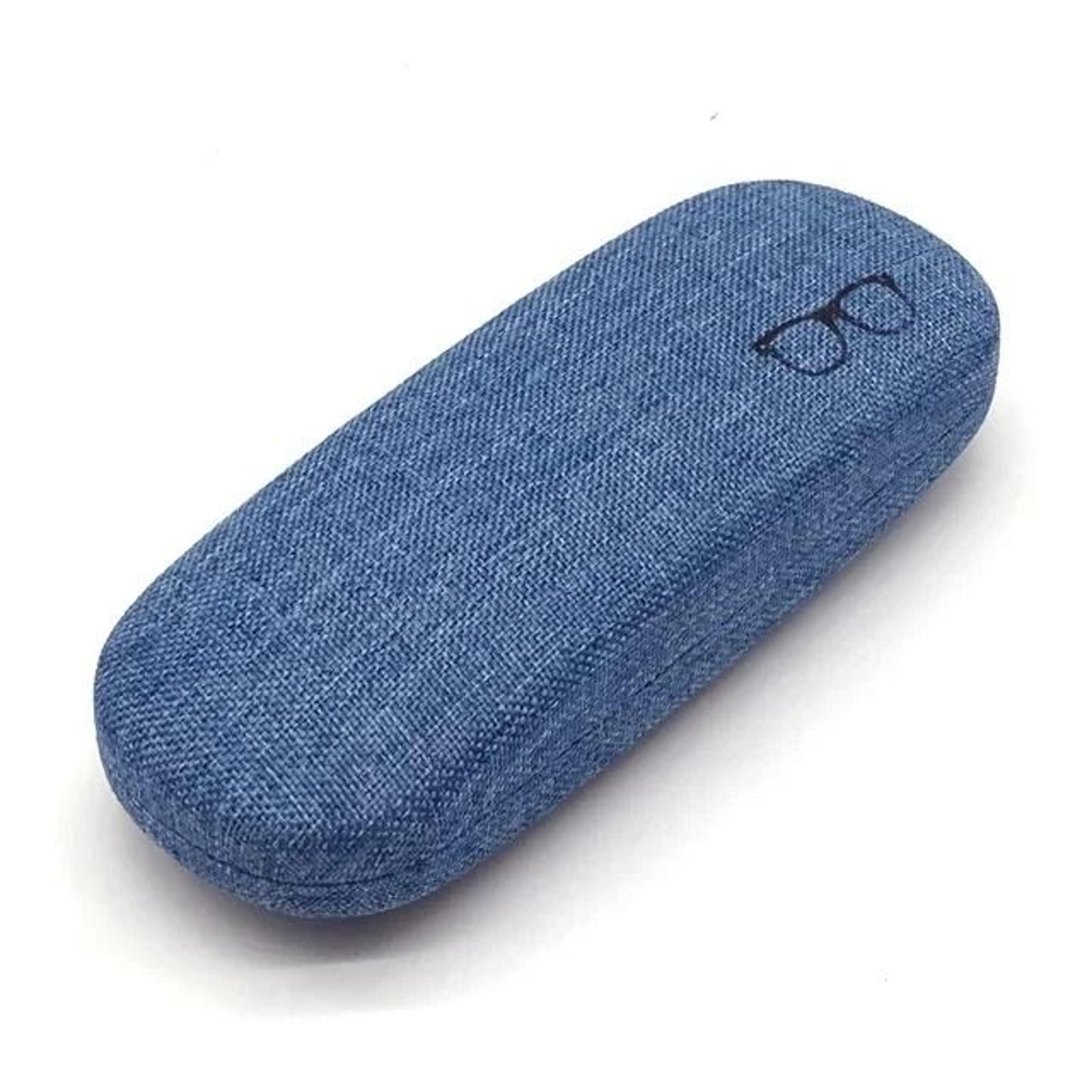 Linen Fabric HardShell Glasses Case  Protective Eyewear Cover For Sunglasses  Spectacles 9