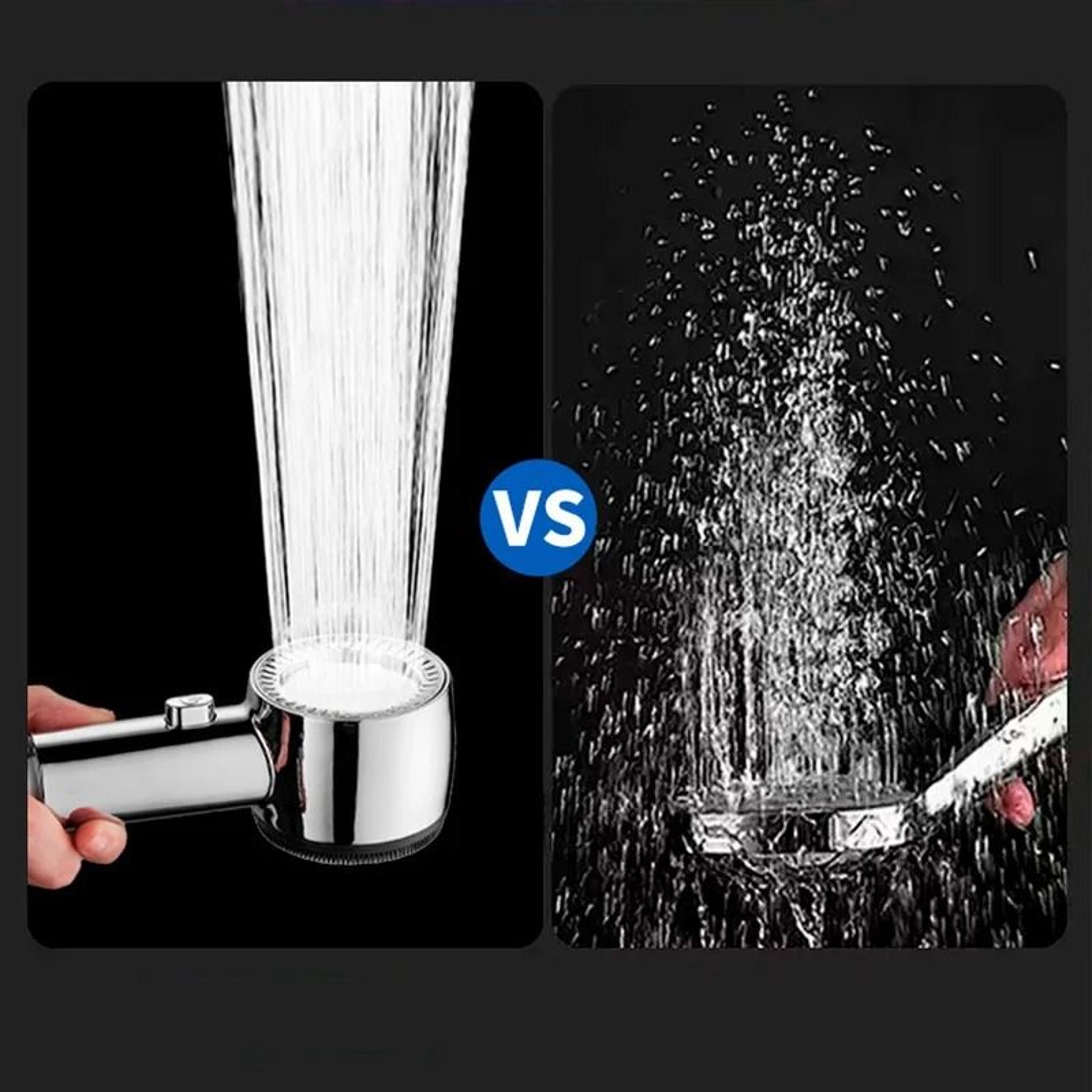 HighPressure Filtered Handheld Shower  Universal Water Purifier  Large Volume Booster 4