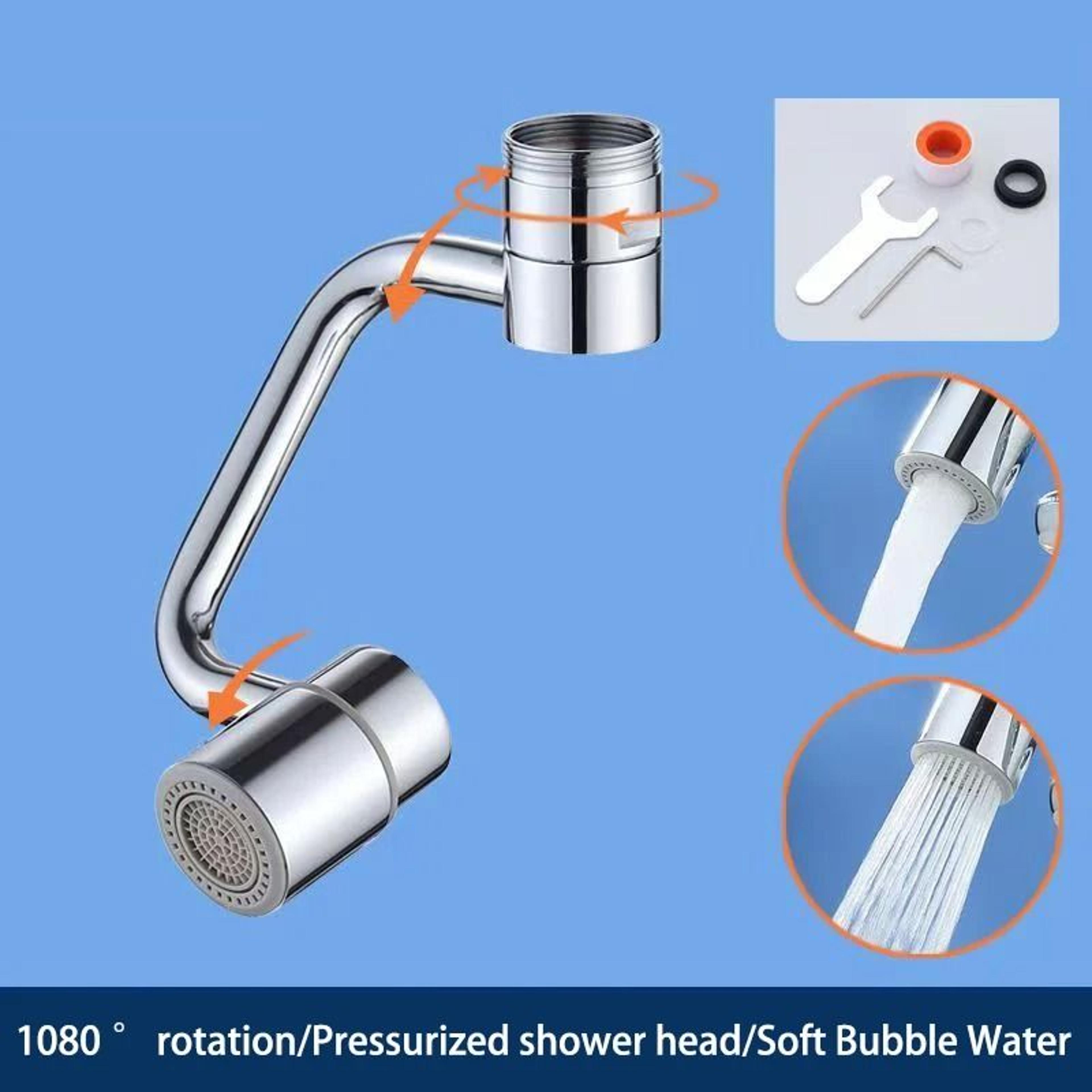 1080 Universal Robotic Arm Extender  UShaped MultiFunctional Faucet Bubbler 6