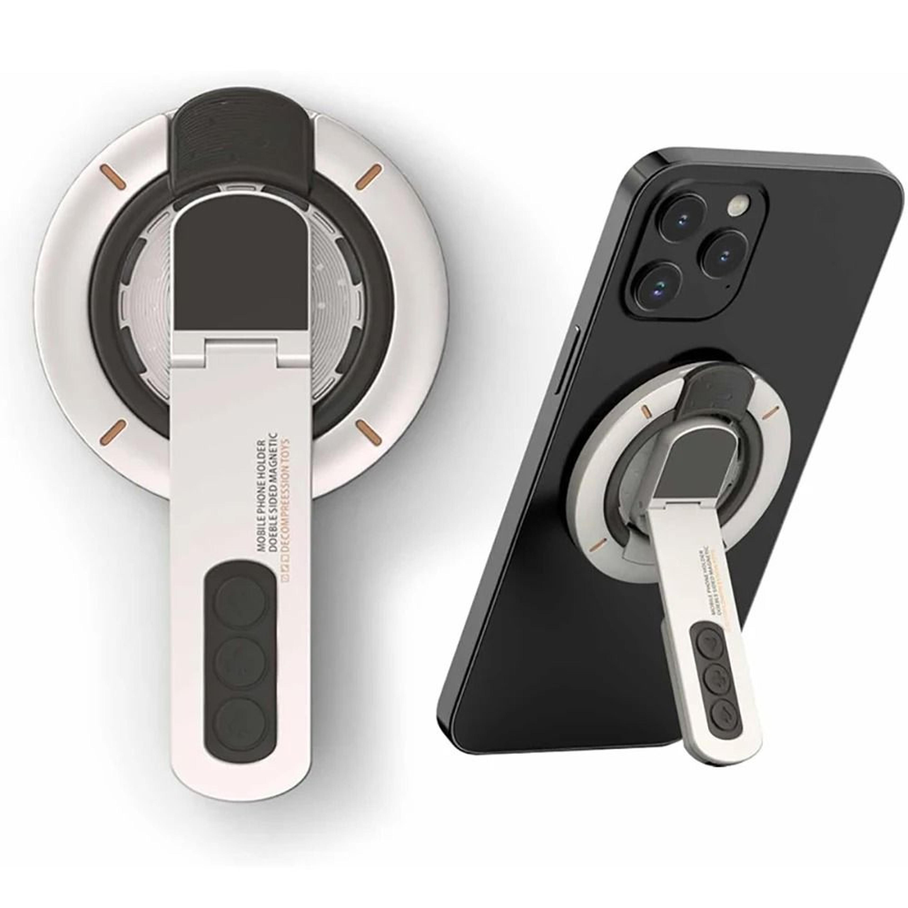 Universal DoubleSided Magnetic Finger Ring  360 Rotating Smartphone Stand 6