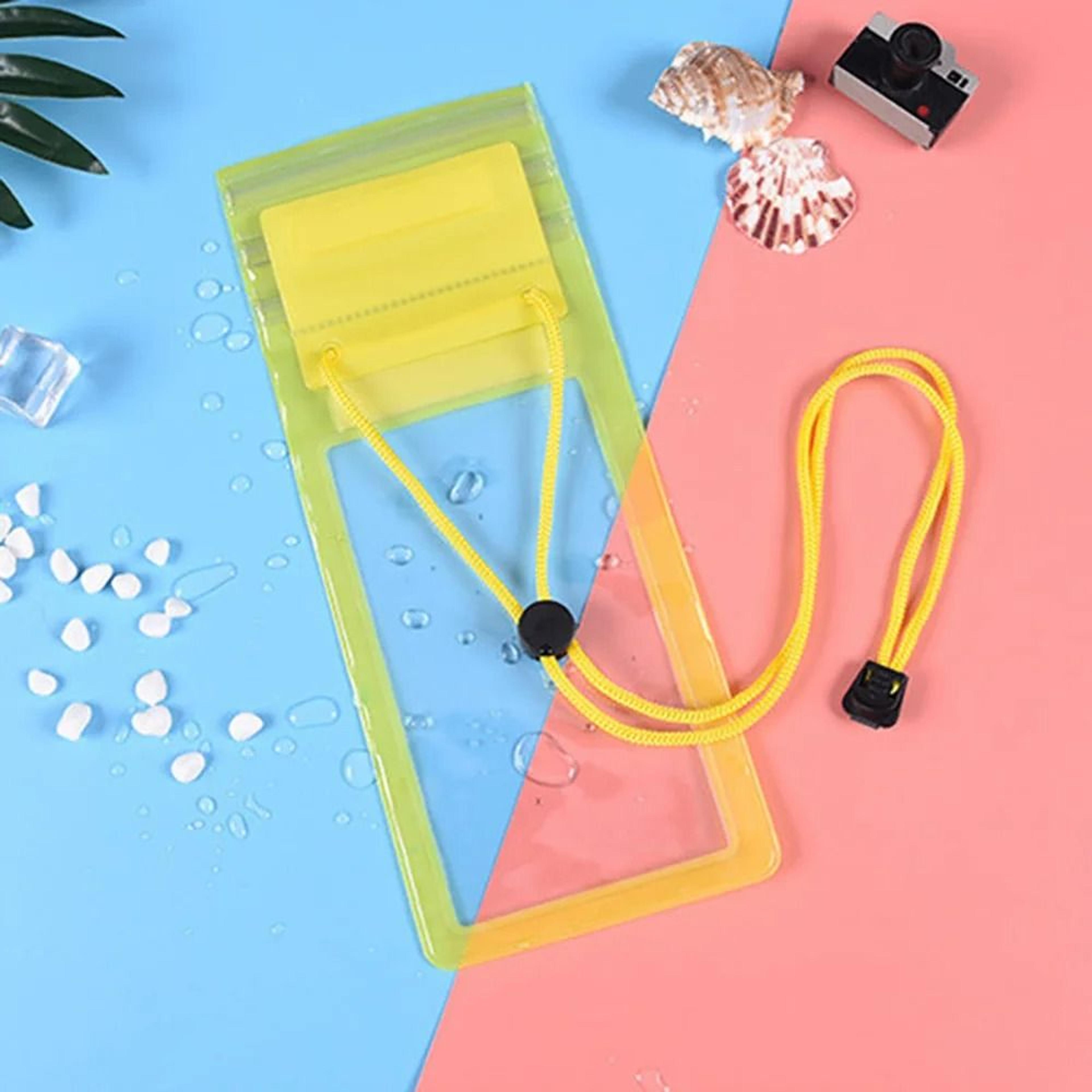 Universal Waterproof Phone Pouch  HighVisibility Underwater Dry Case 2