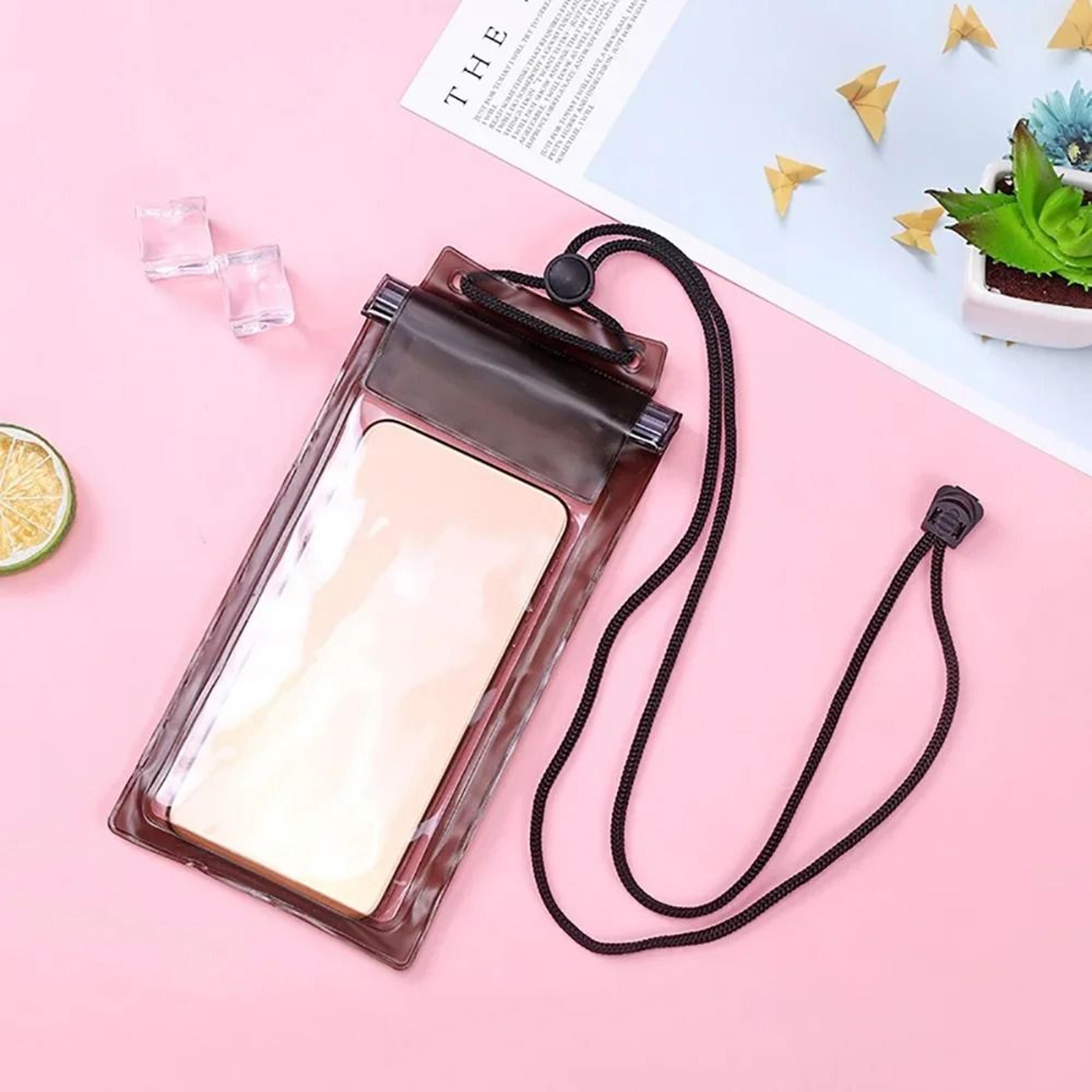 Universal Waterproof Phone Pouch  HighVisibility Underwater Dry Case 6