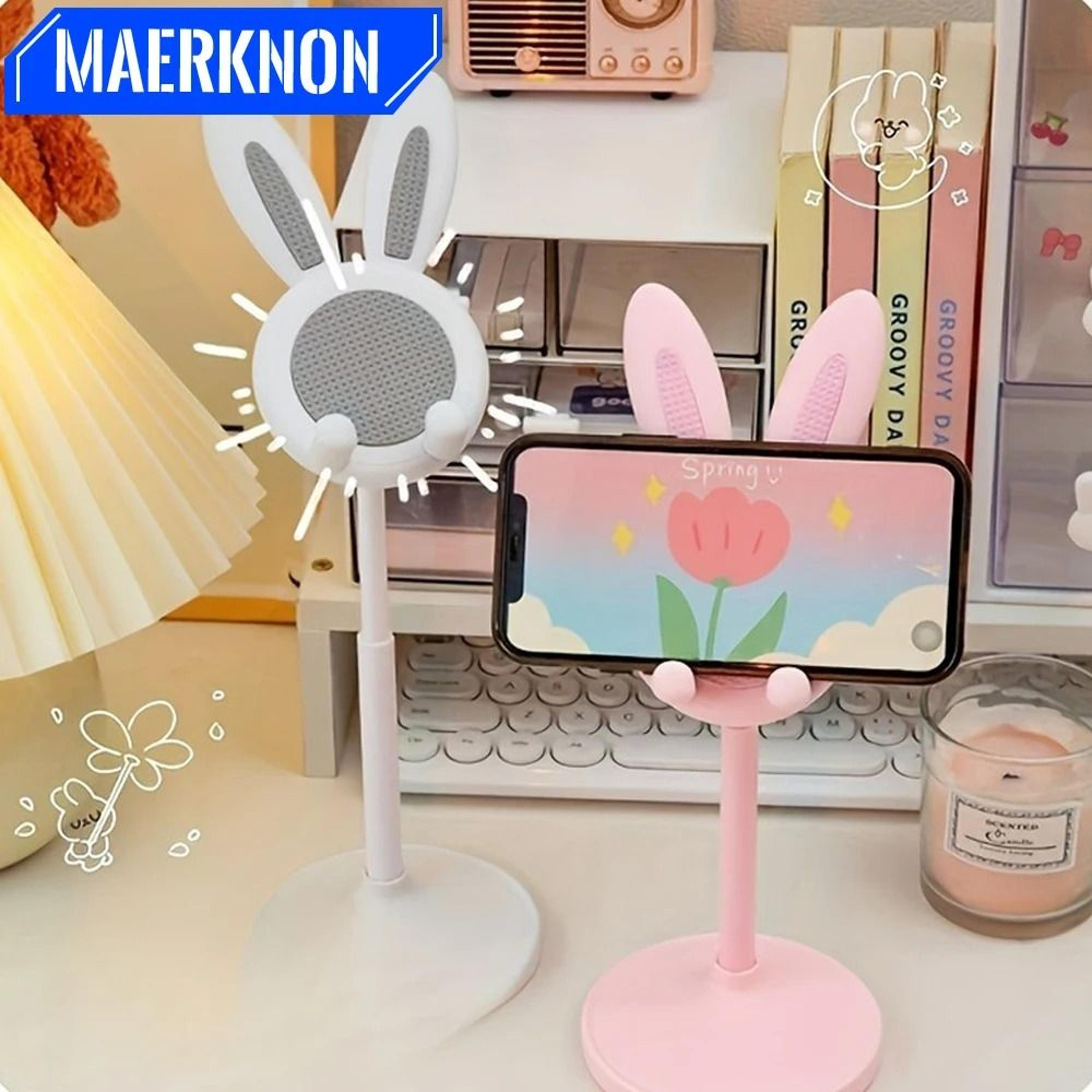 Adjustable Rabbit Cartoon Desktop Mobile Phone Stand  Universal Table Support 0