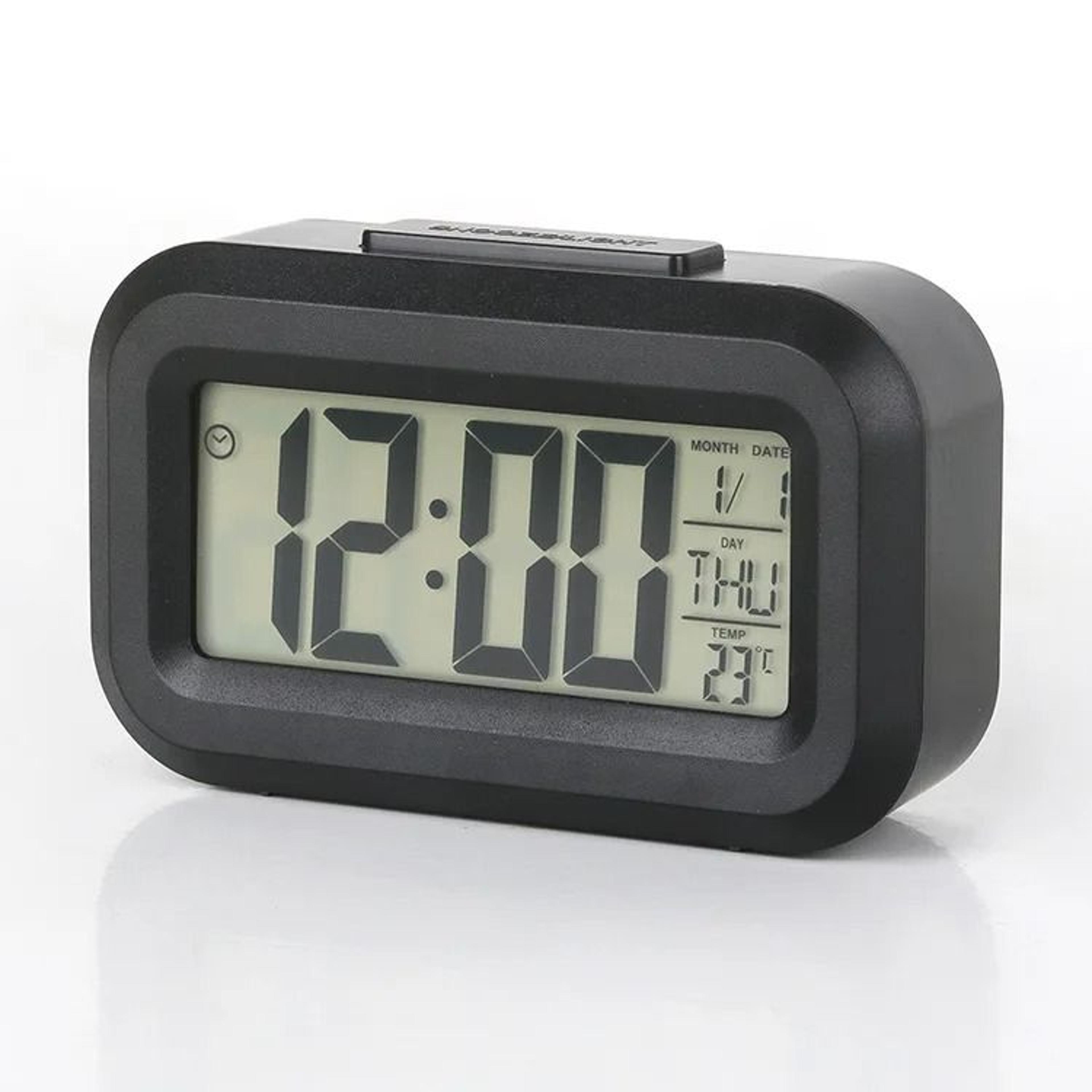 Digital LED Desktop Alarm Clock  Portable MultiFunction Timepiece 9