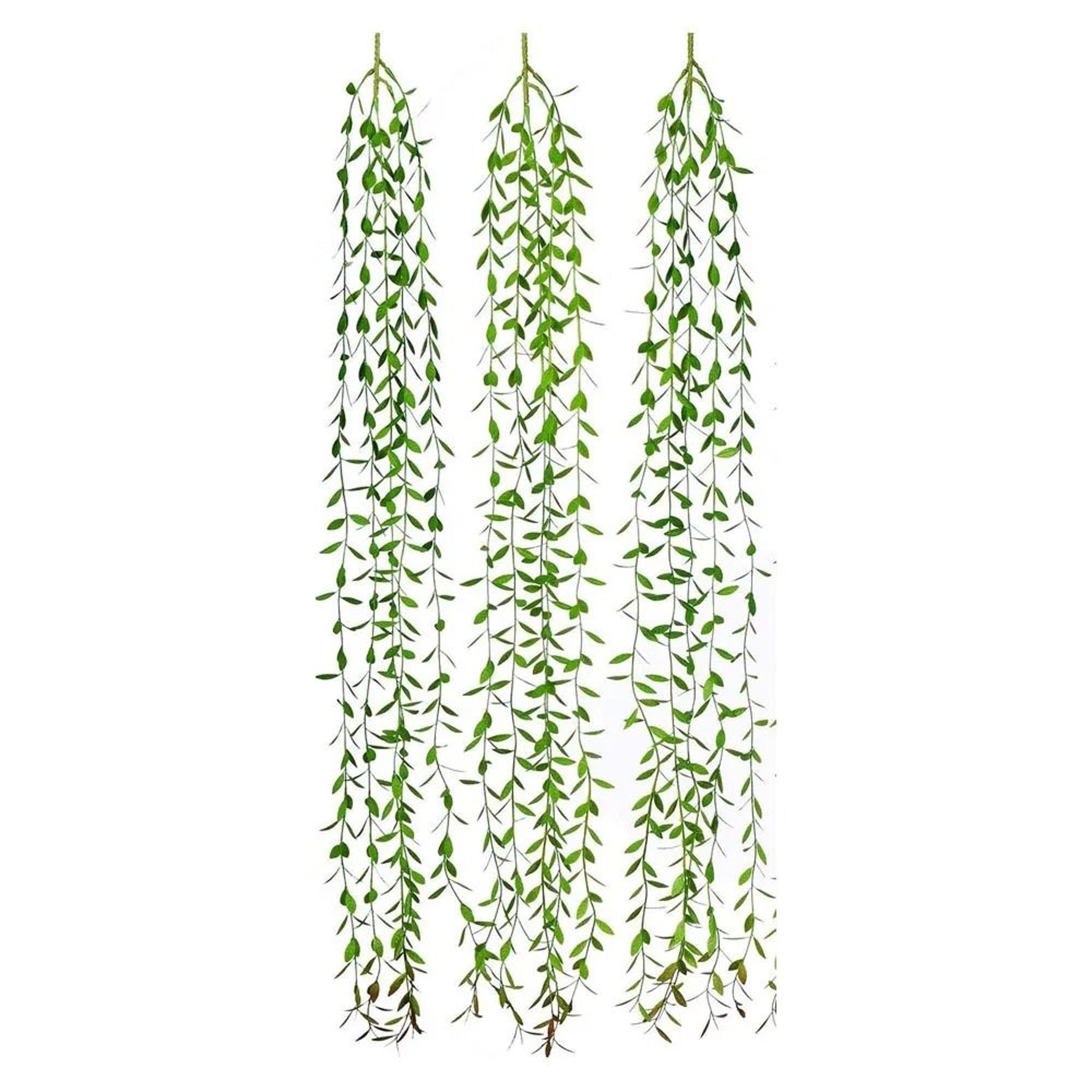 3Piece Artificial Ivy  Willow Garland Set  10M Fake Vines With String Lights For Magical Wall  Wedd 2