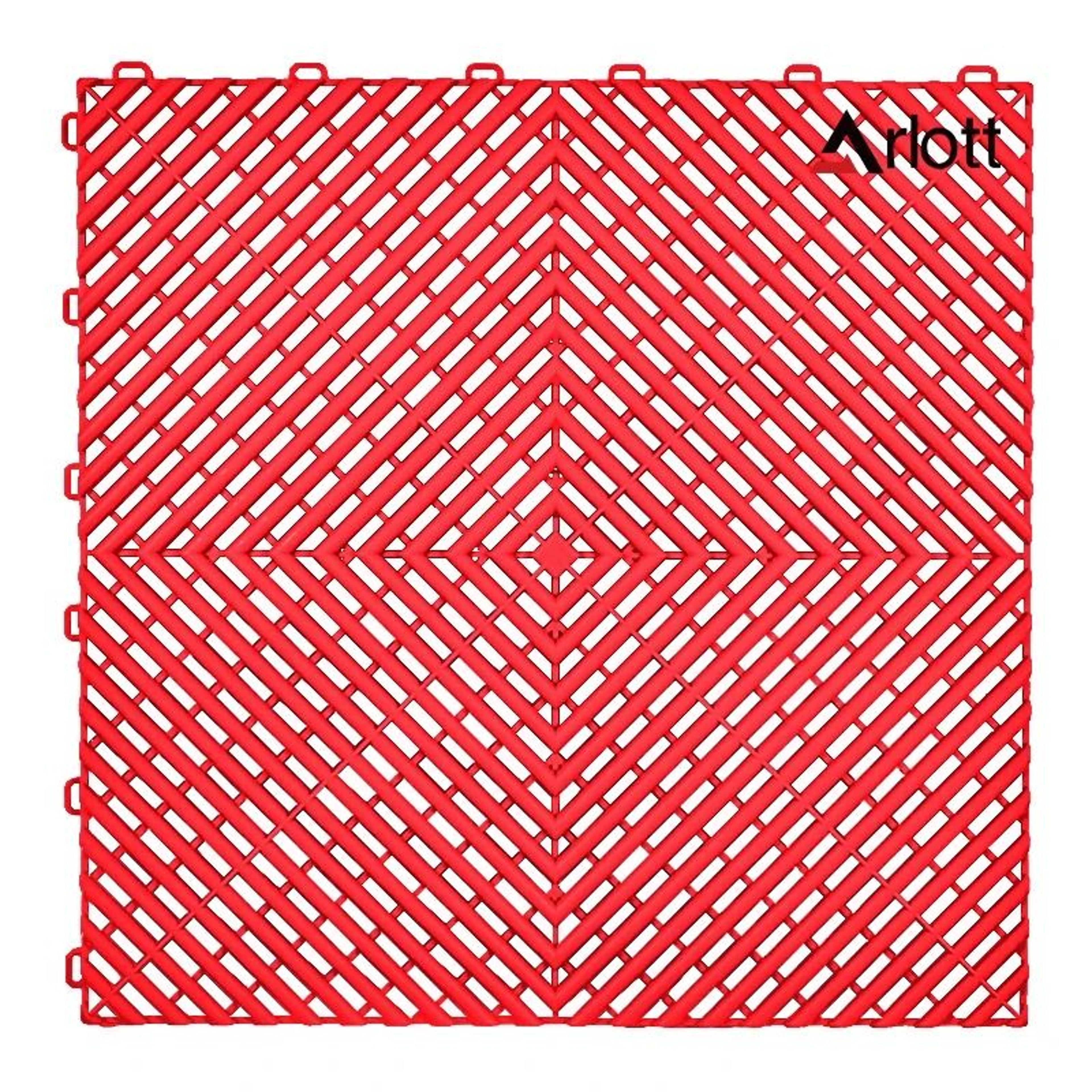 Automotive Modular Floor Tiles  Interlocking ClickLocked Garage Flooring  Hollow Drainage Car Wash  9