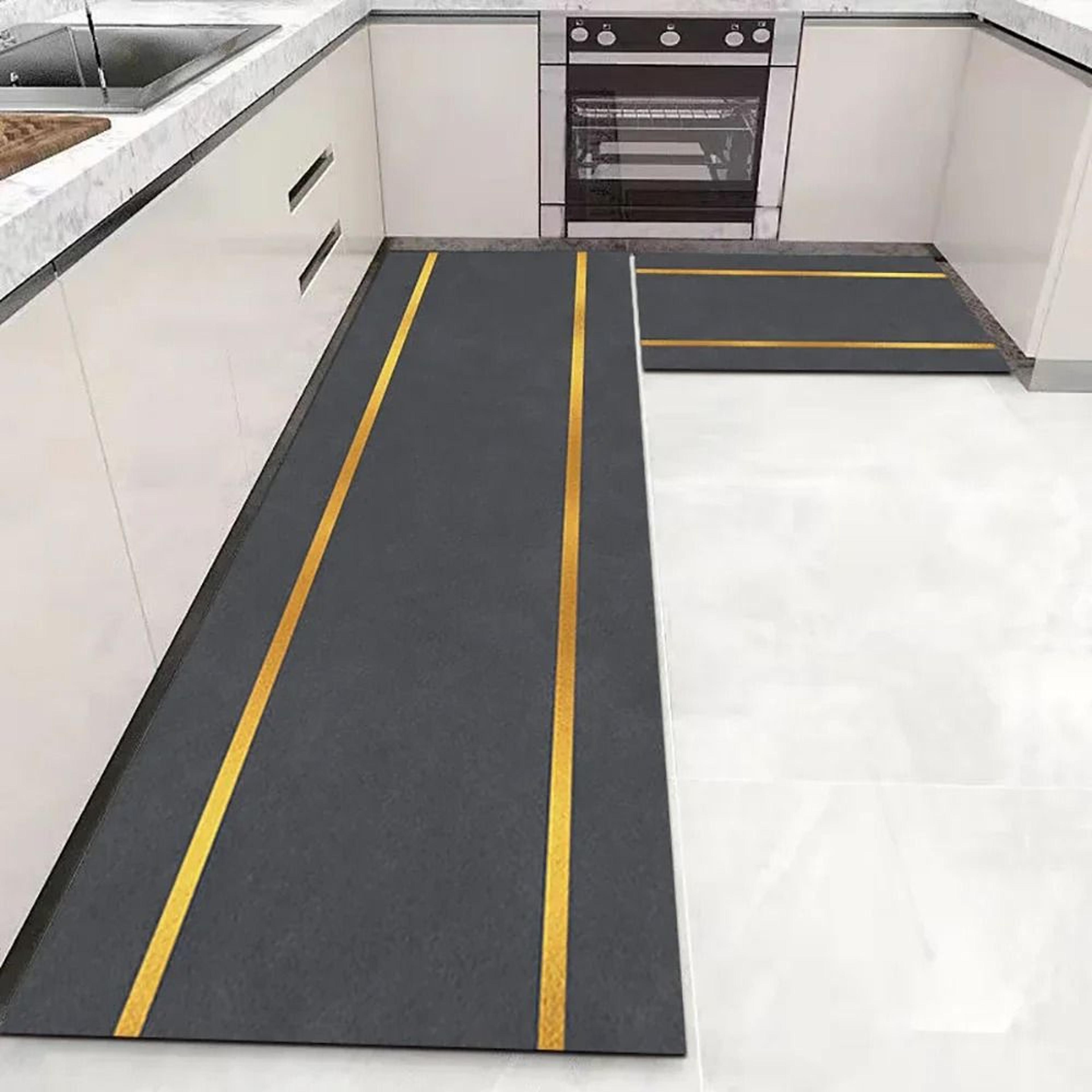 UltraSoft Washable Kitchen  Hallway Runner  AntiSlip Bedside Area Rug  Entrance Doormat For Modern  3