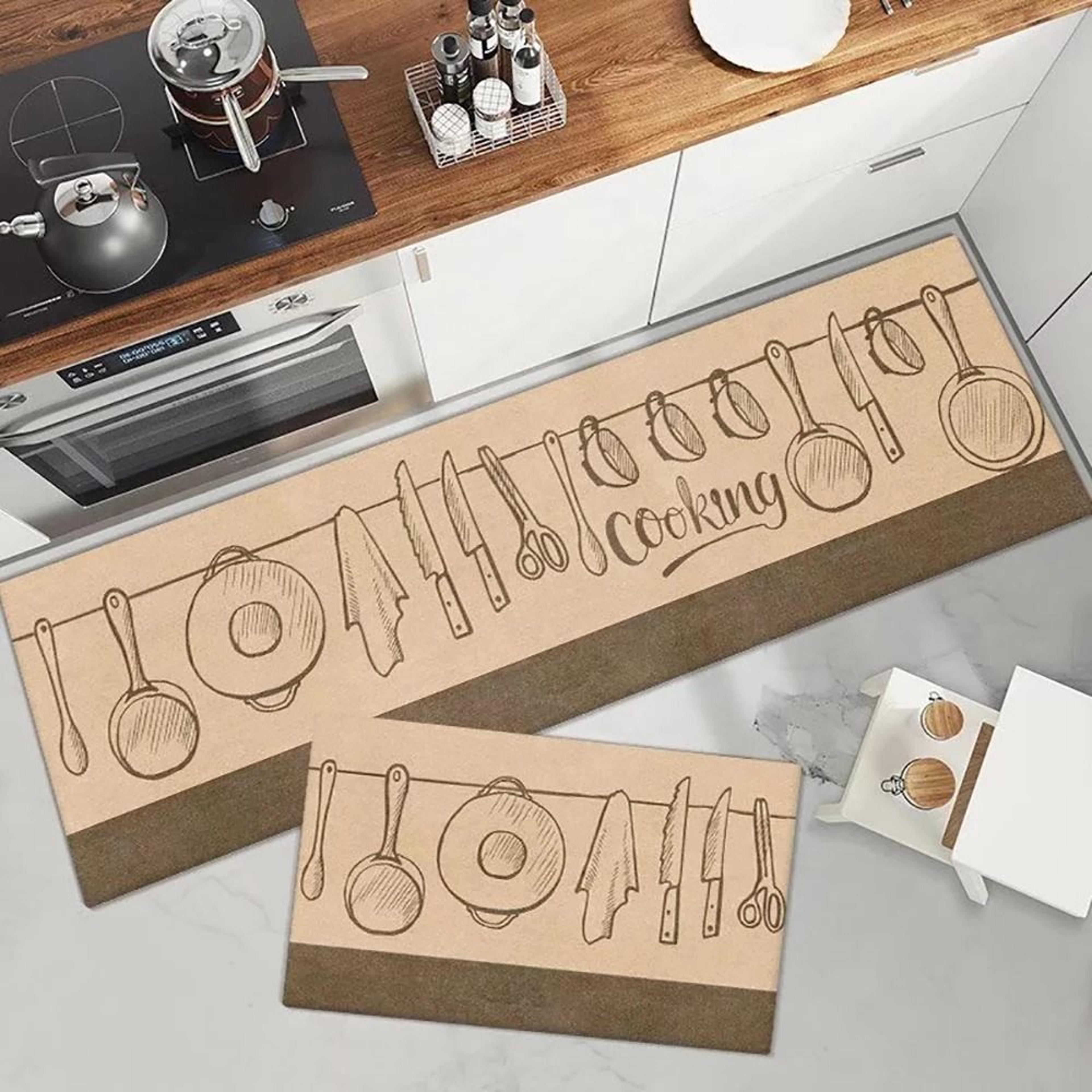 UltraSoft Washable Kitchen  Hallway Runner  AntiSlip Bedside Area Rug  Entrance Doormat For Modern  16