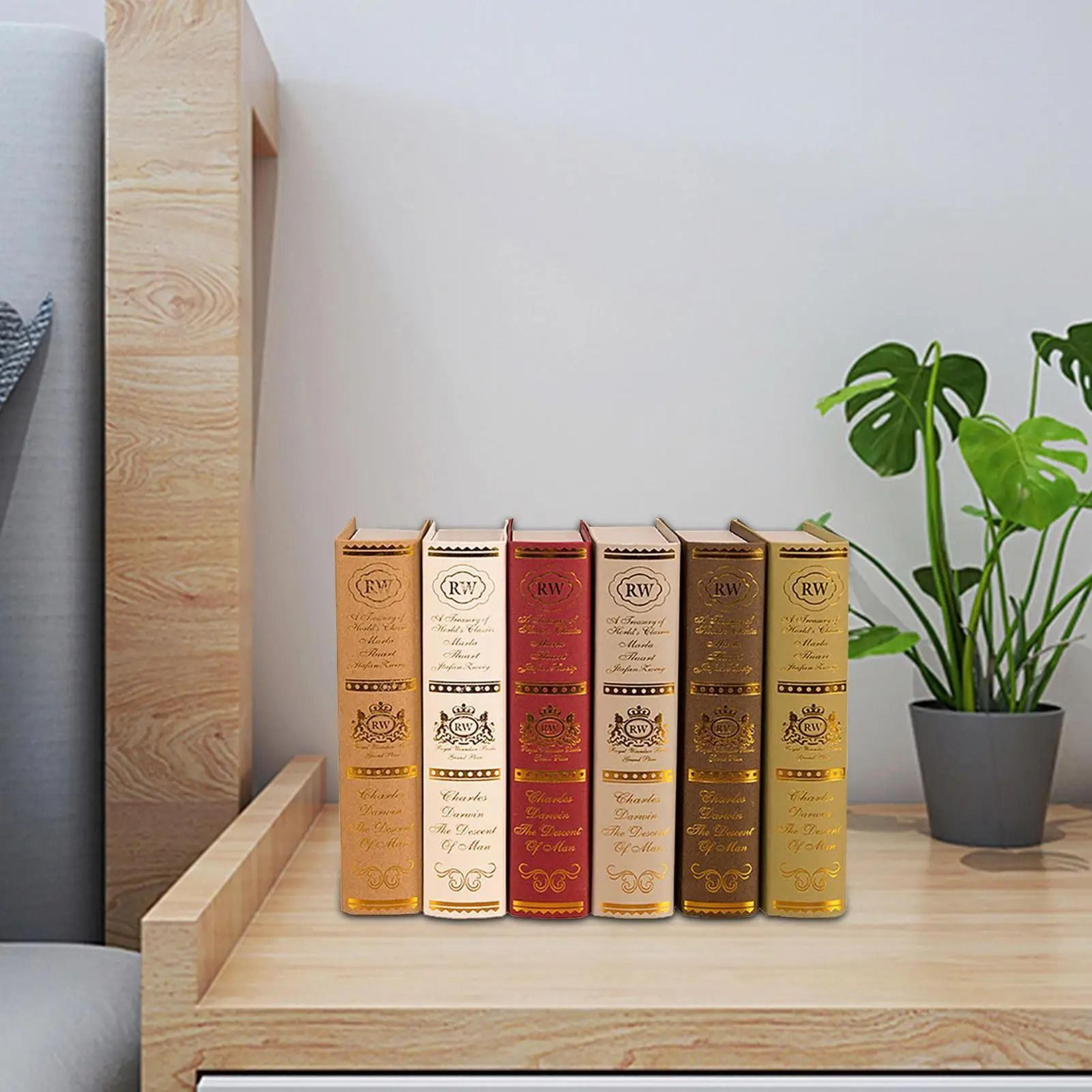 European Retro Simulation Book Models  Elegant Photography Props  Decorative Fake Books For Office  5