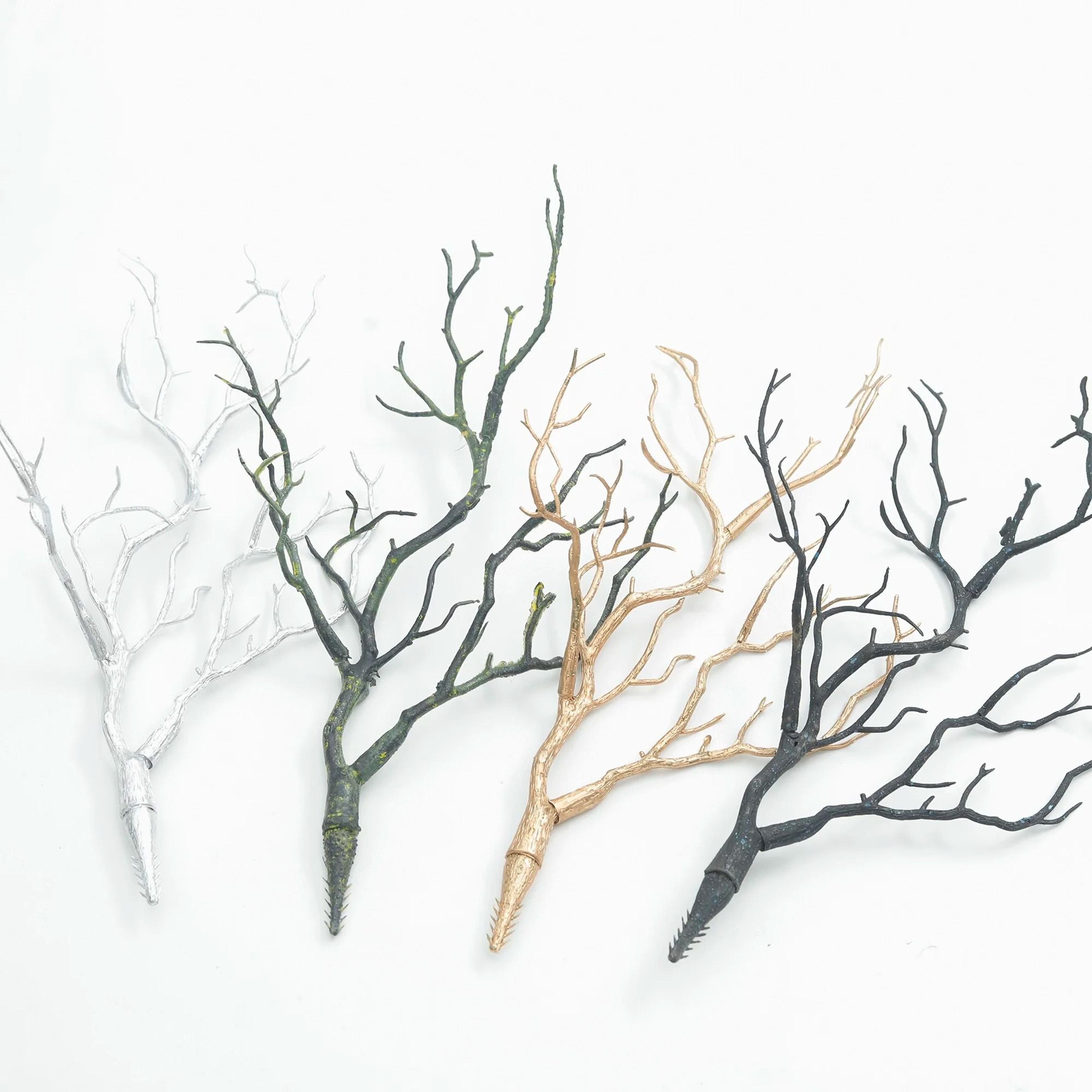 Artificial Antler Tree Branches  Rustic Plastic Twig Decor For Weddings Christmas  Winter Table Arr 3
