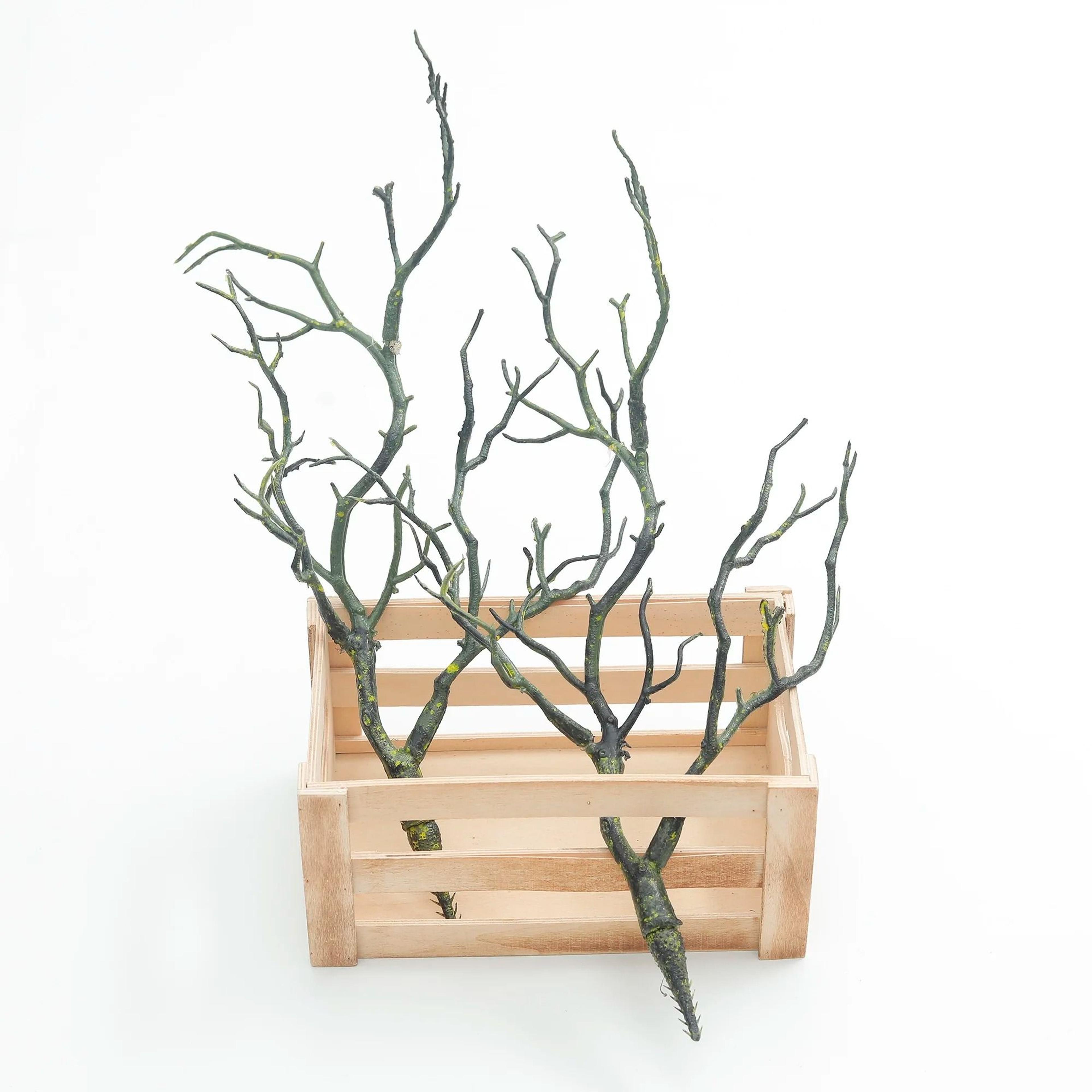 Artificial Antler Tree Branches  Rustic Plastic Twig Decor For Weddings Christmas  Winter Table Arr 4