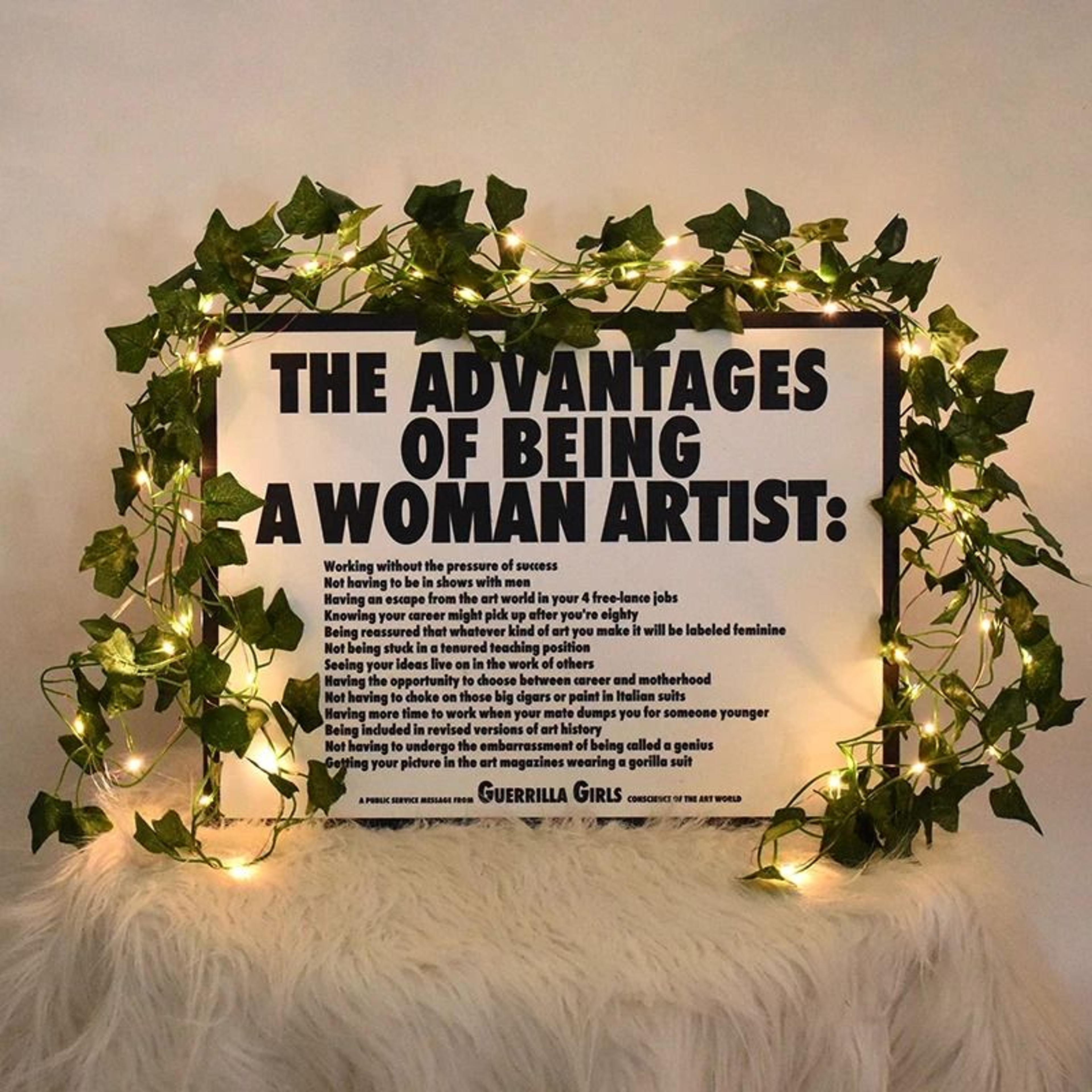 Green Leaf Ivy Vine With LED Fairy Lights  Glowing Artificial Plant Garland For Home Bedroom Weddin 3