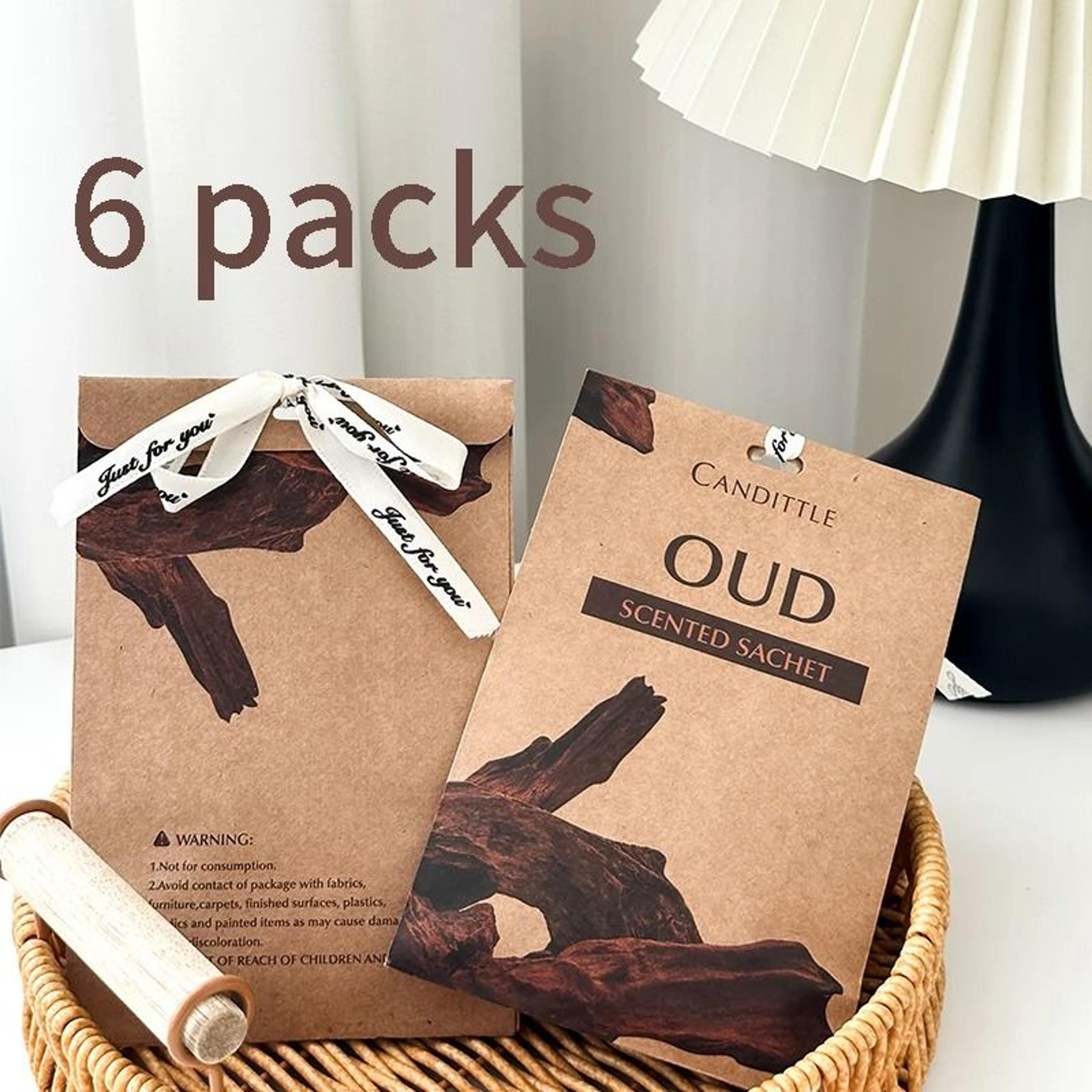6Pack Scented Sachet Aroma Bag Set  LongLasting Fragrance For Closets Drawers Cars And Wardrobes 10