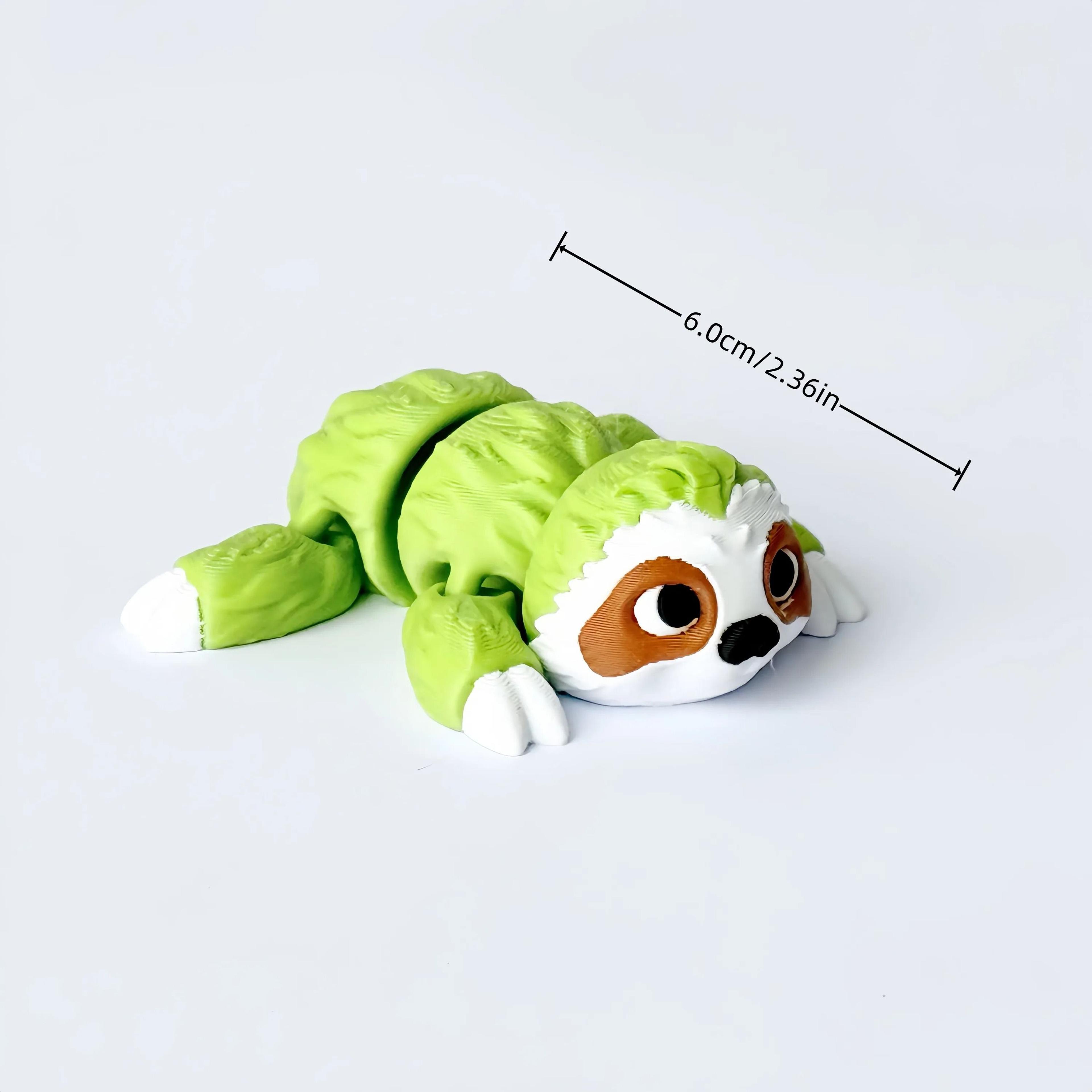 Articulated 3D Printed Sloth  Koala Desktop Companions 3