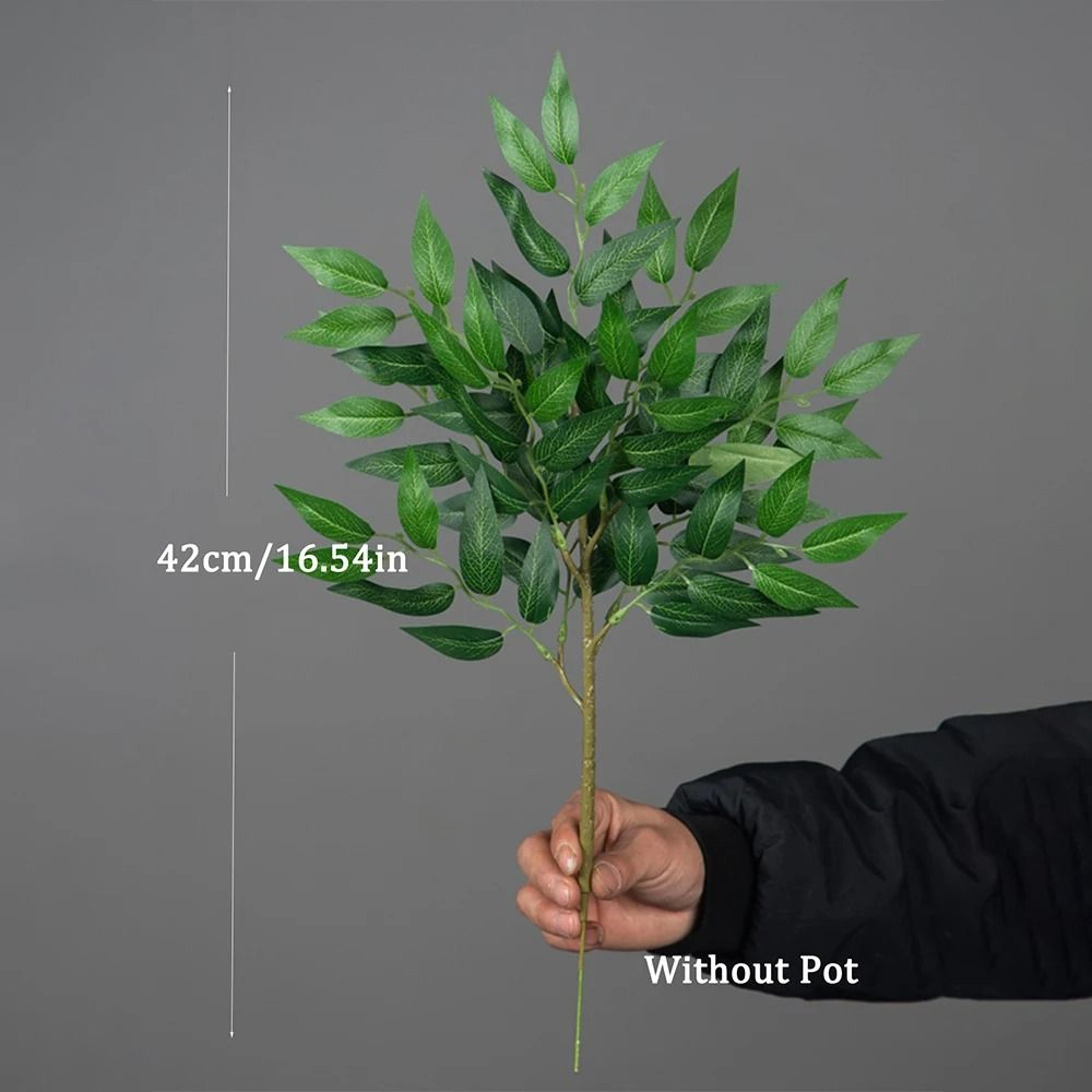 Tall Artificial Eucalyptus  Tropical Willow Foliage 6