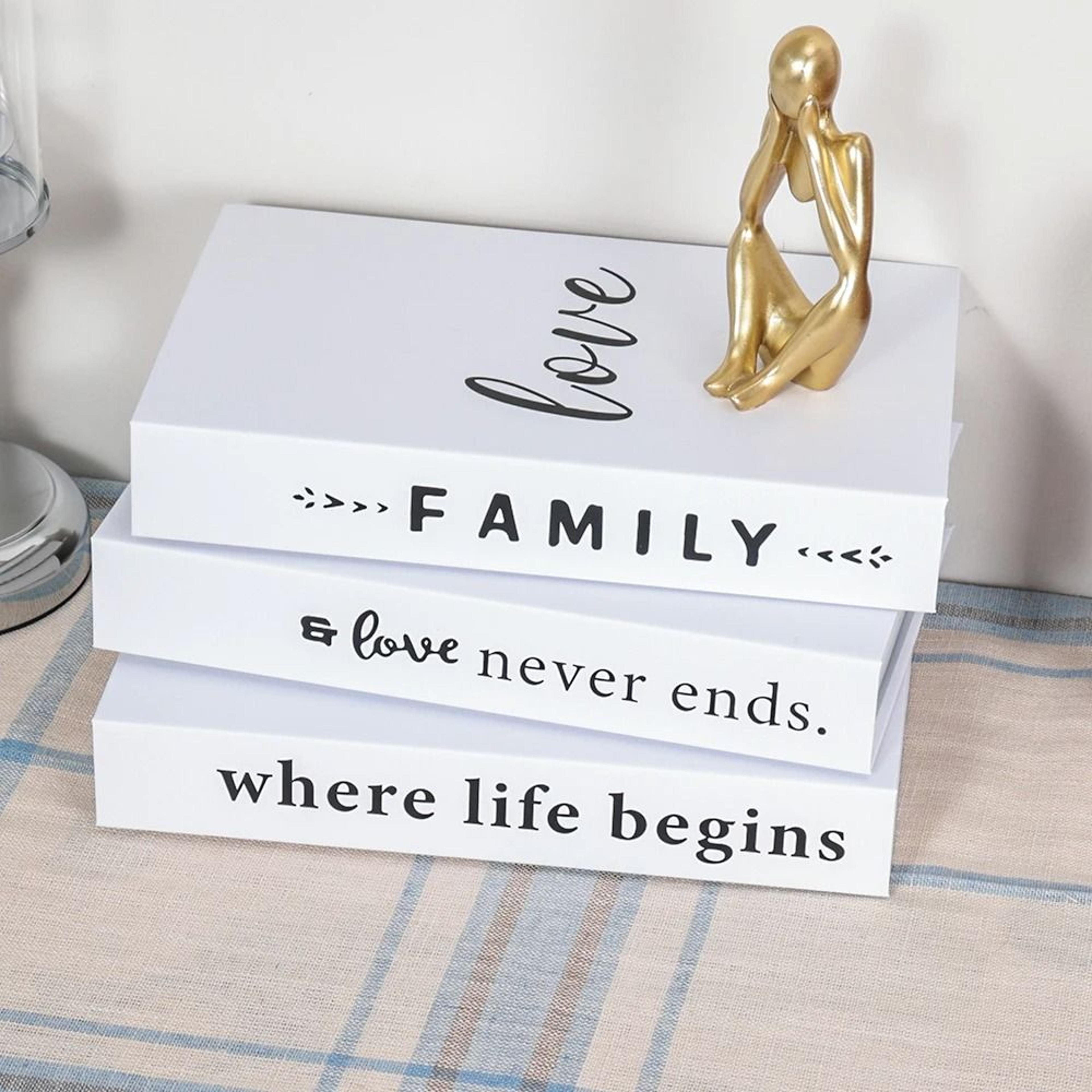modern minimalist decorative simulation book set