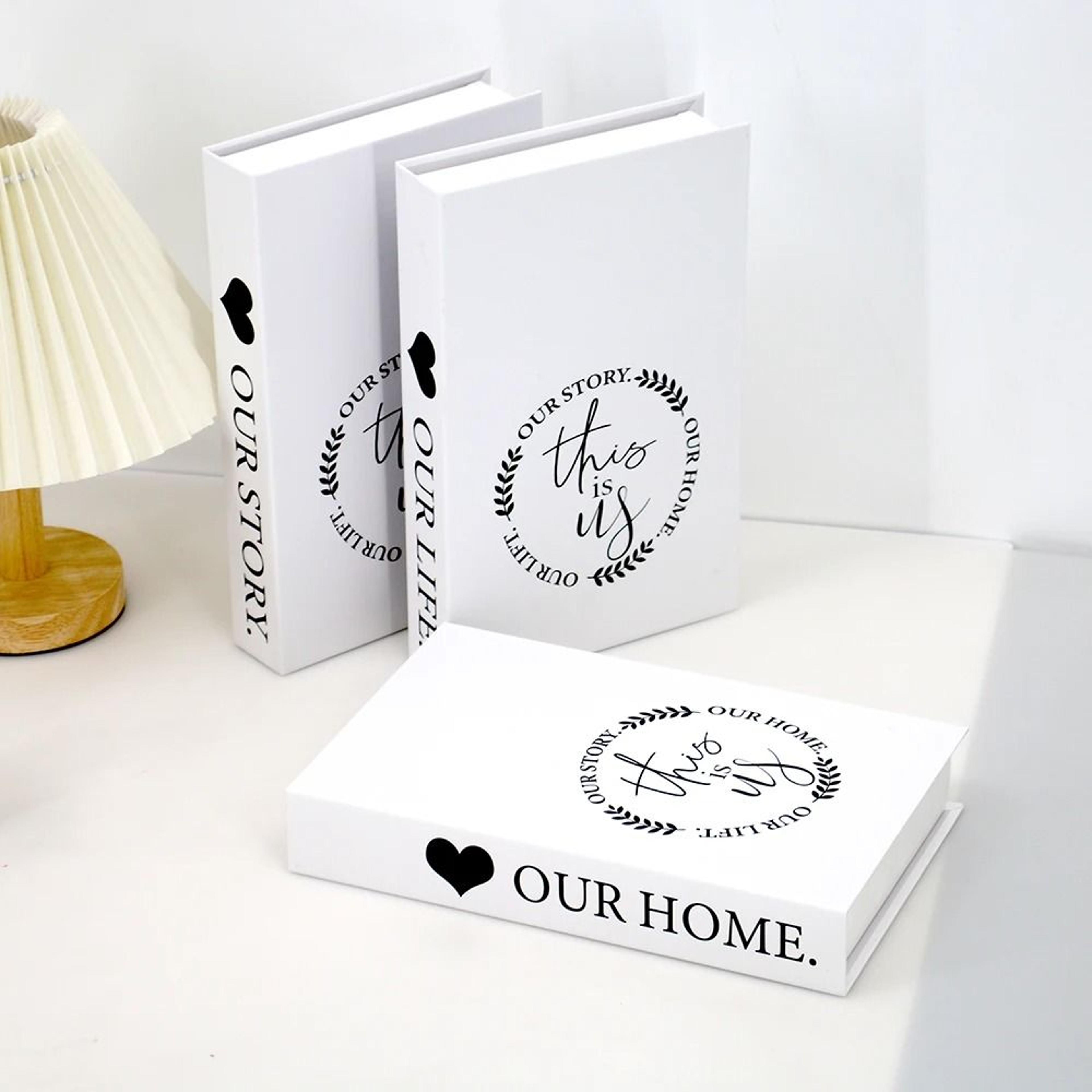 Modern Minimalist Decorative Simulation Book Set 2