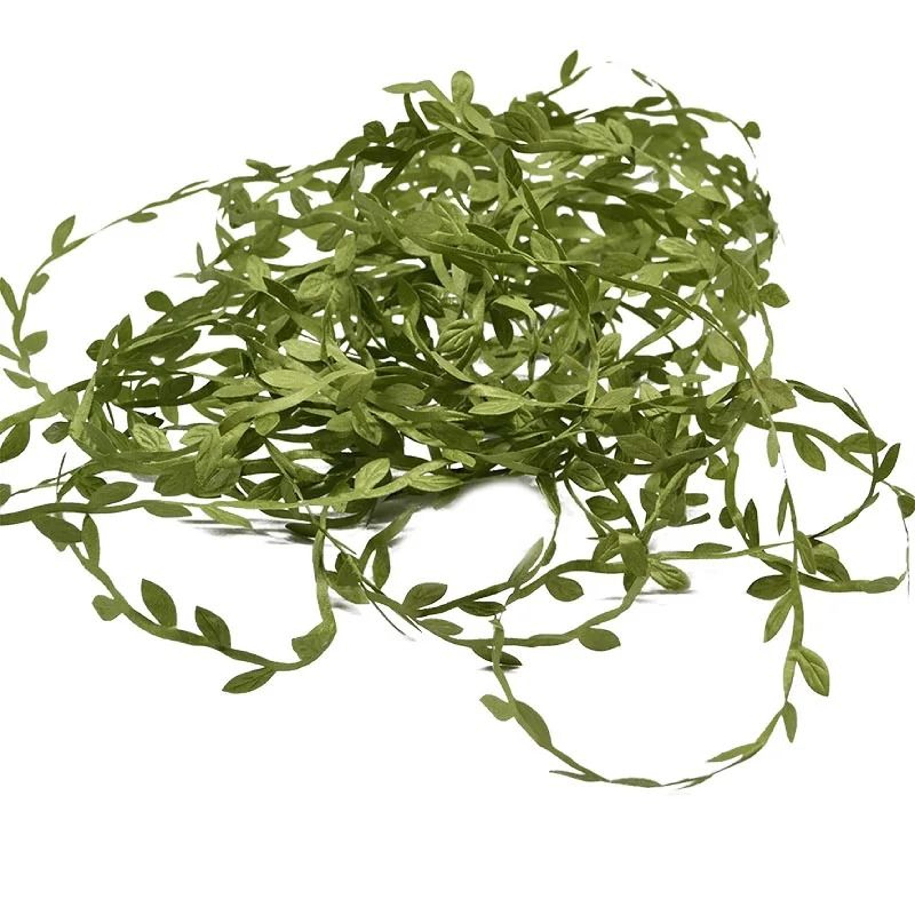 Handmade Silk LeafShaped Artificial Green Vines 3