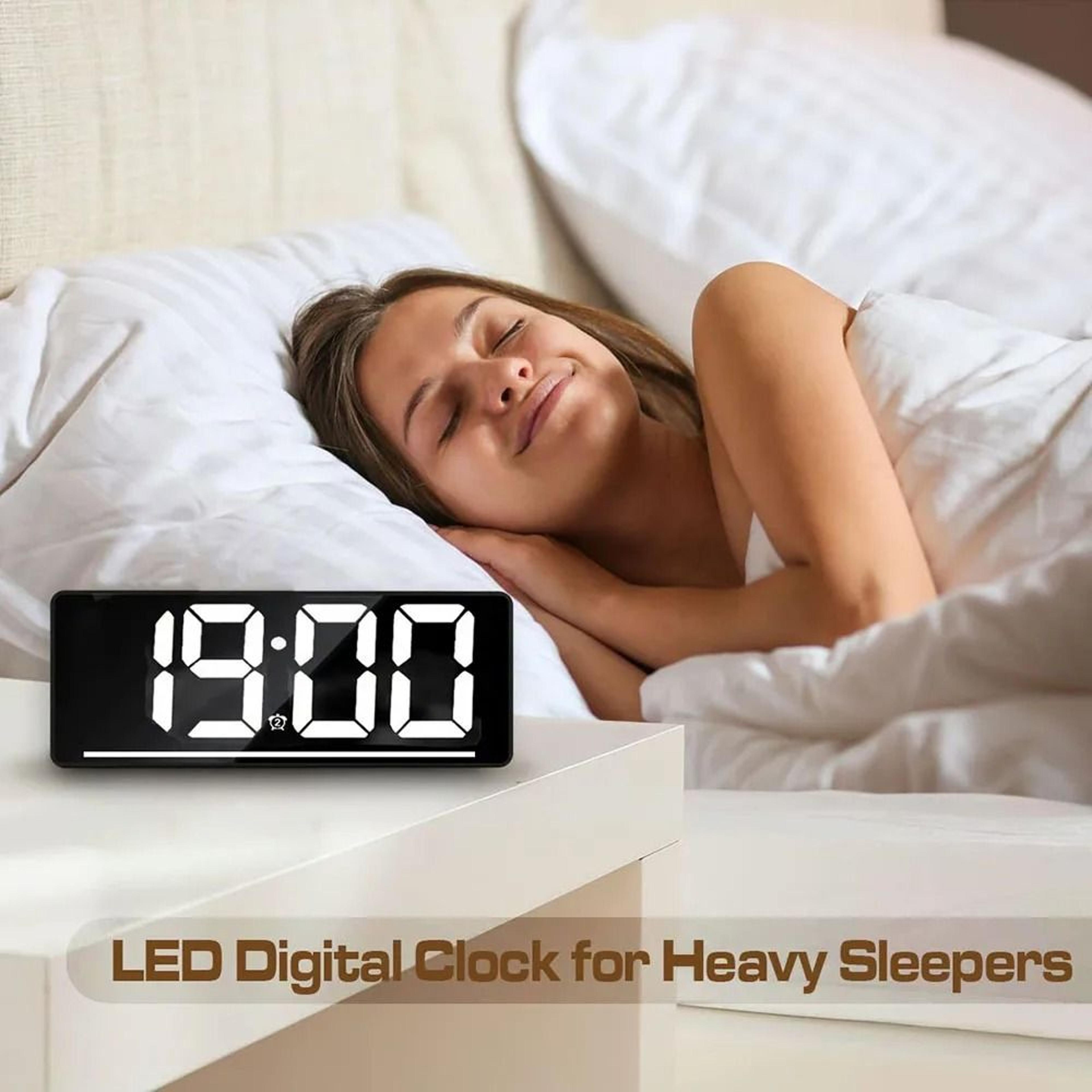 Large Display Smart Digital Alarm Clock 4