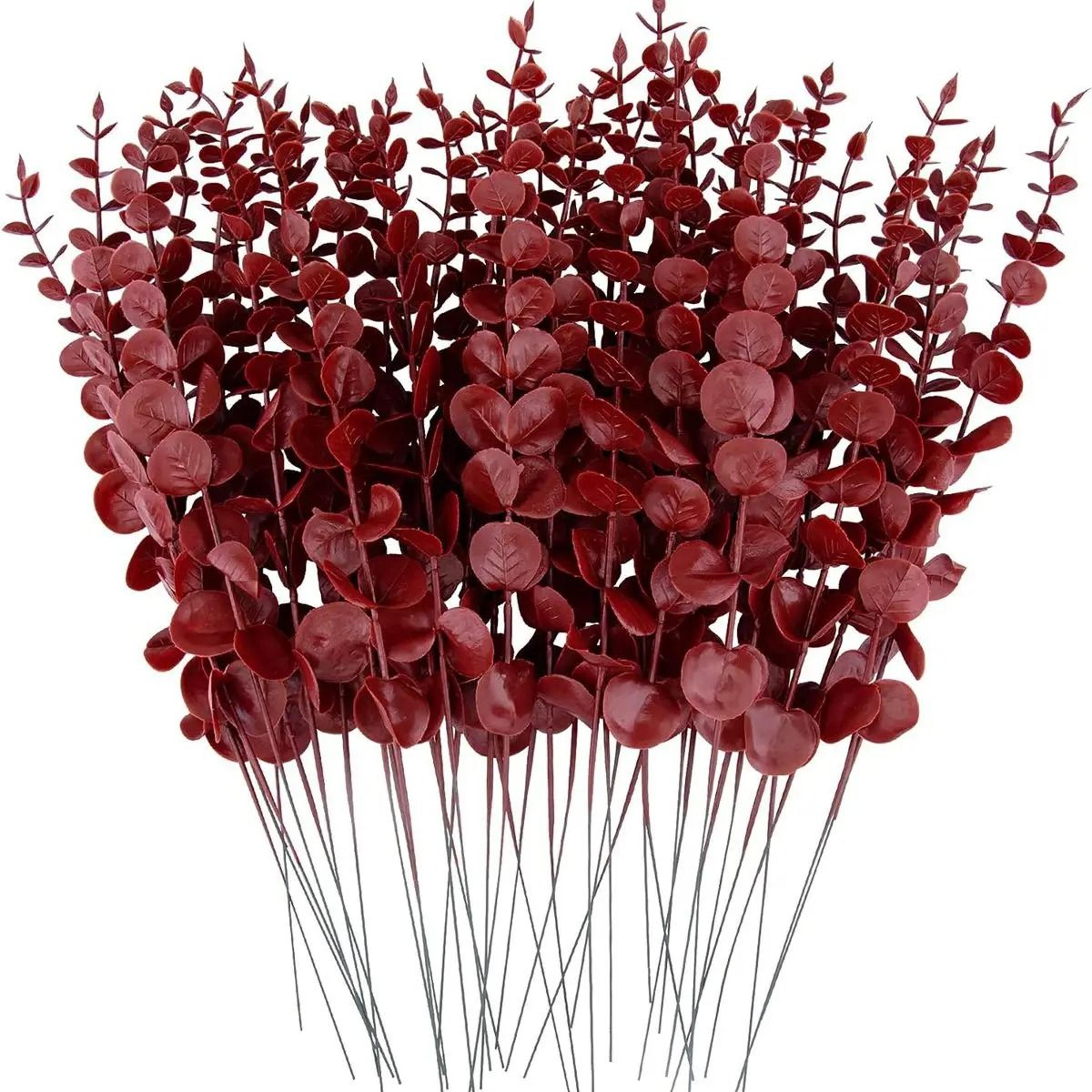 100Piece Bulk Artificial Eucalyptus Leaf Set 9