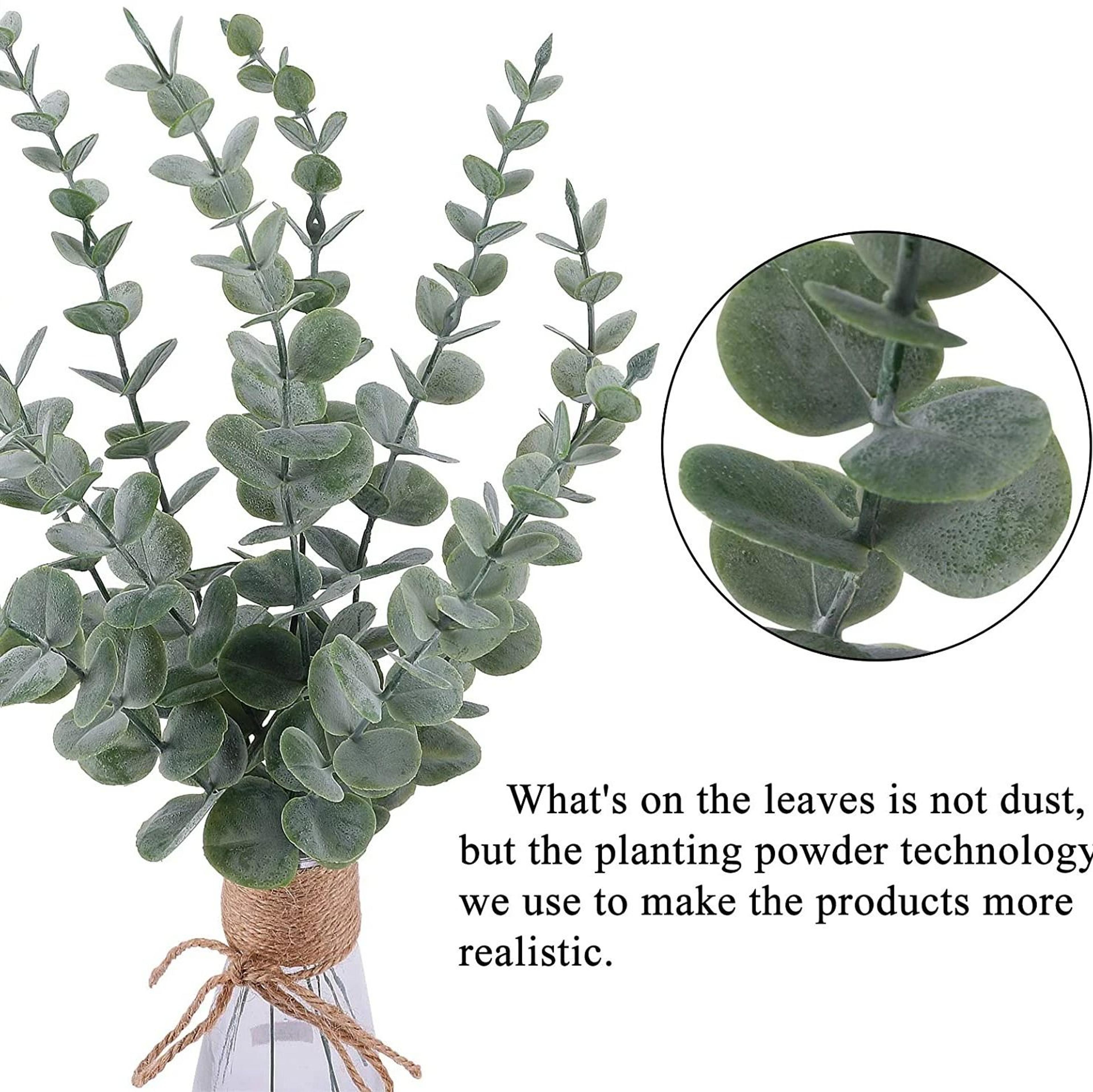 100Piece Bulk Artificial Eucalyptus Leaf Set 4