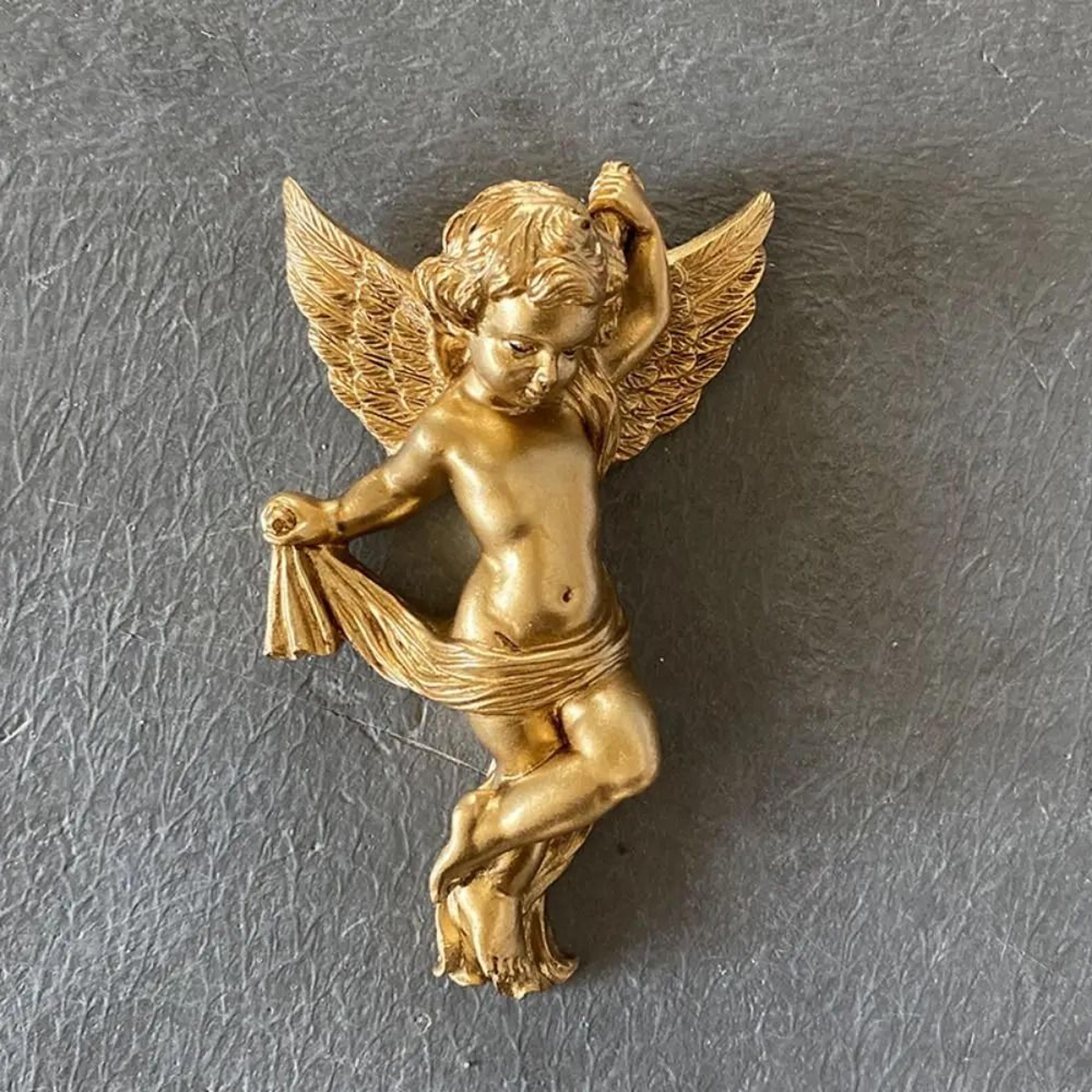 Exquisite Cute Cherub Angel Wall Hanging Statues 3