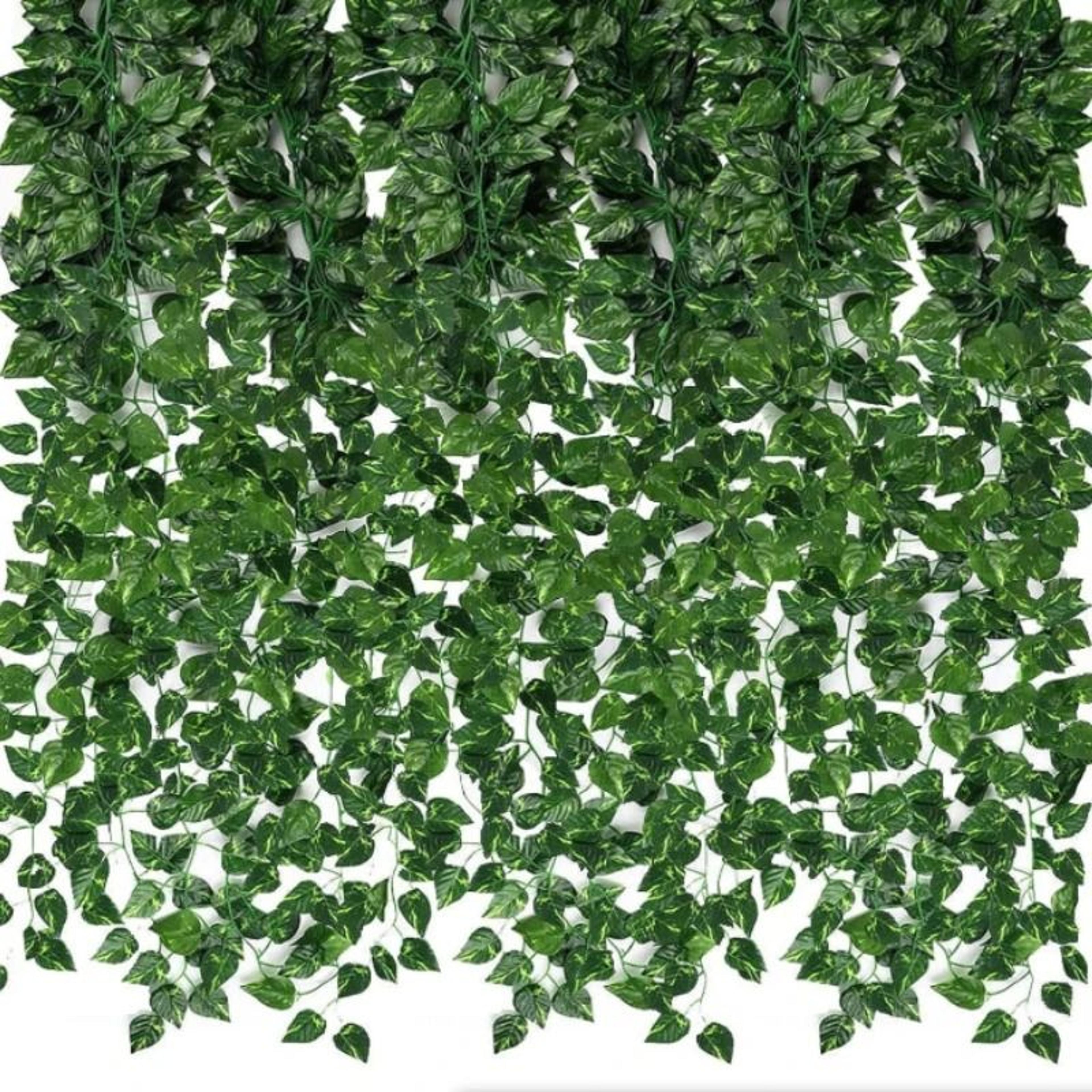 Artificial Ivy Vine Garland  HighDefinition Vertical Botanical Sculpture 0