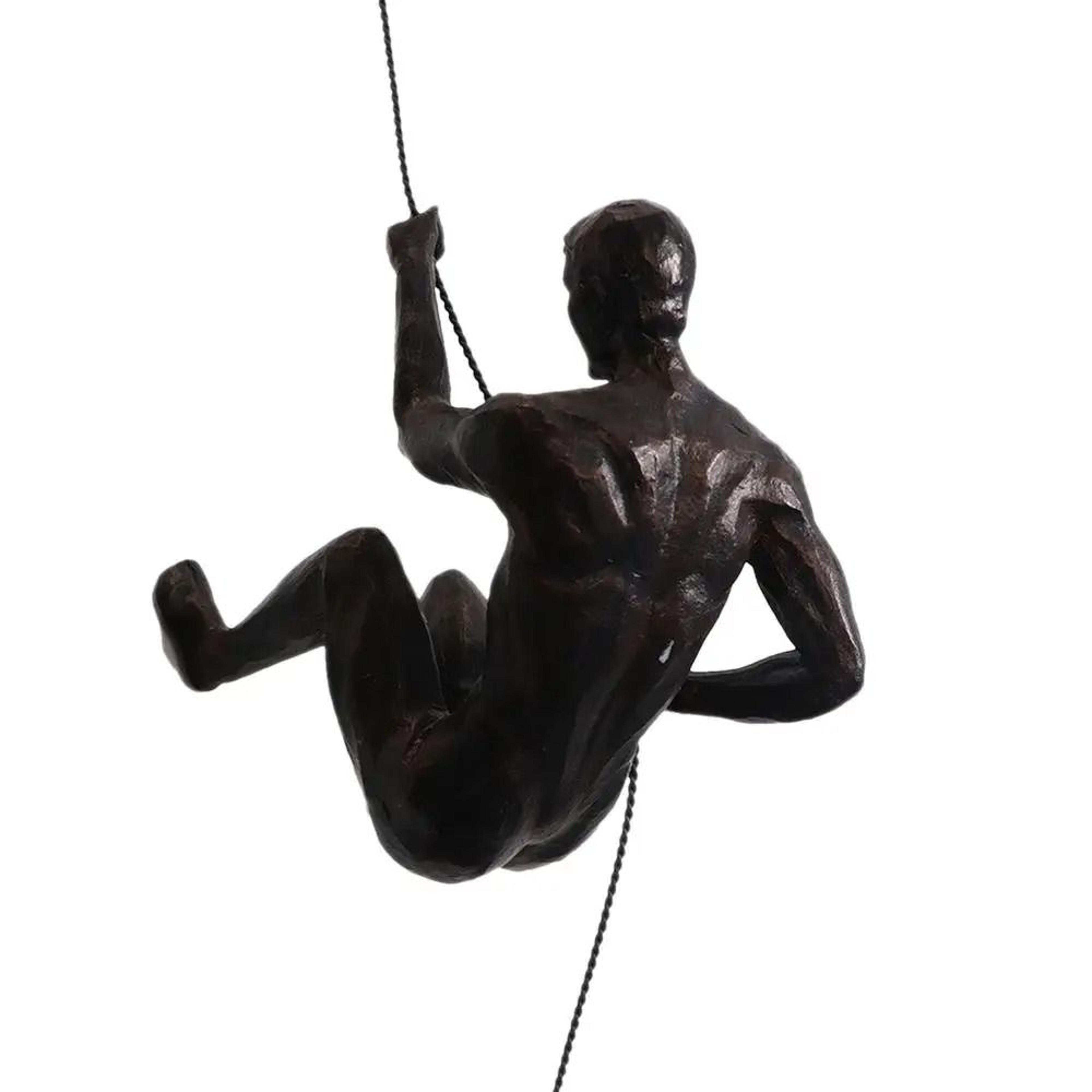 Athlete Rock Climbing Sculpture  HighDefinition Vertical Kinetic Architecture 16