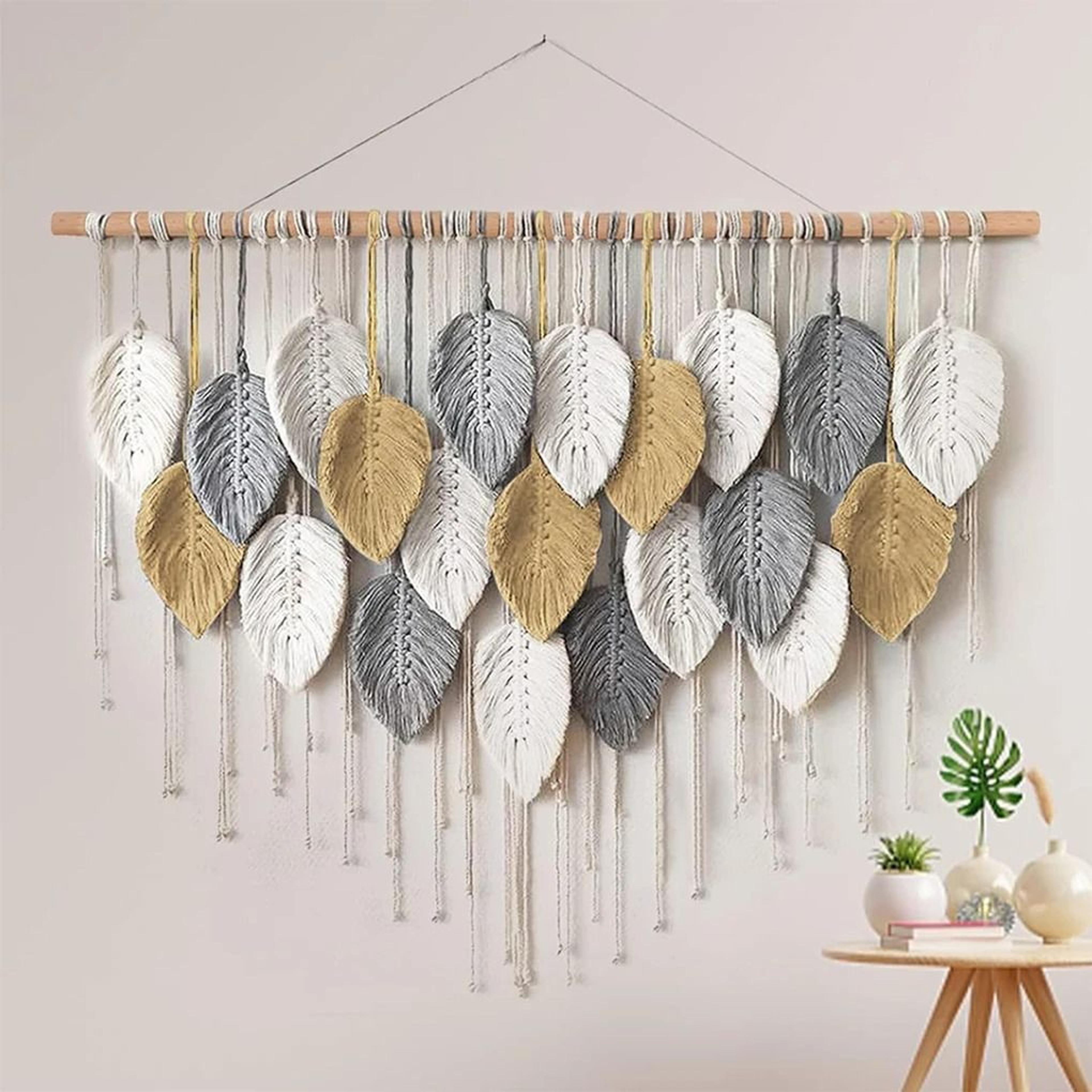 Fiber Narrative Sculpture  HighDefinition Macrame Architectural Tapestry 3