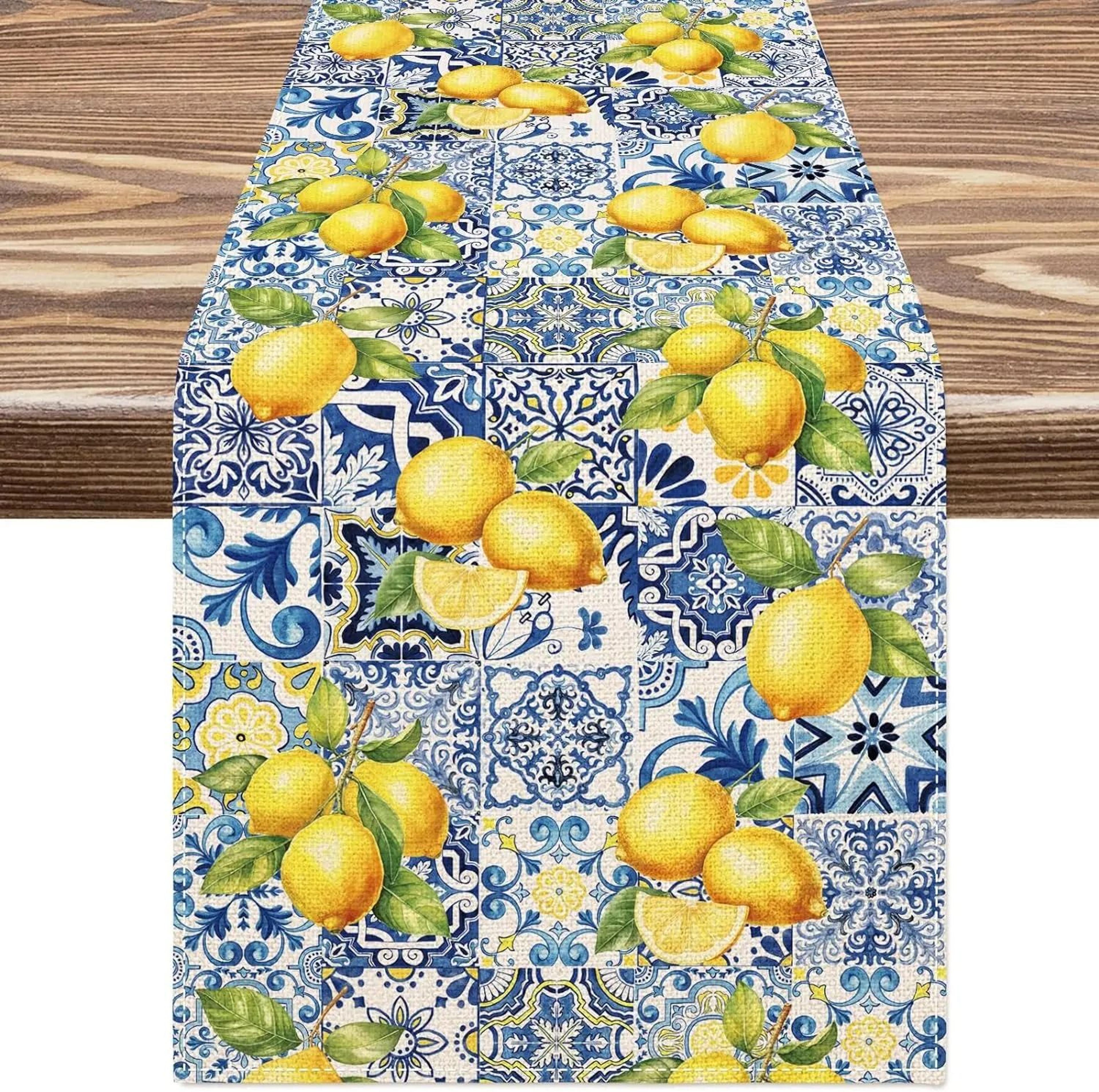 Citrus Narrative Runner  HighDefinition Textile Architectural Sculpture 5