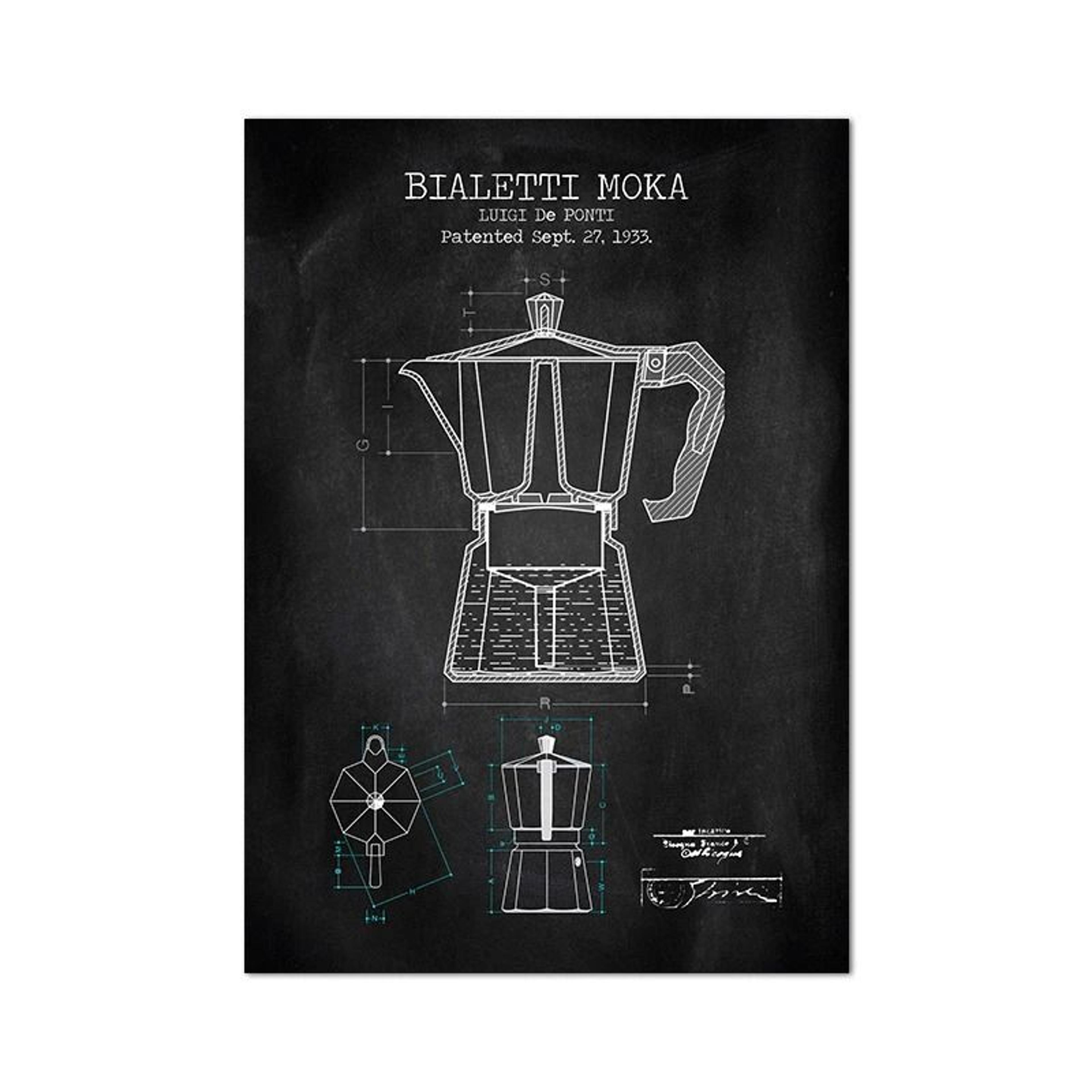 Coffee Guide Poster  Modern Cafe Shop Menu Prints  Nordic Coffee Culture Canvas Painting For Kitche 21