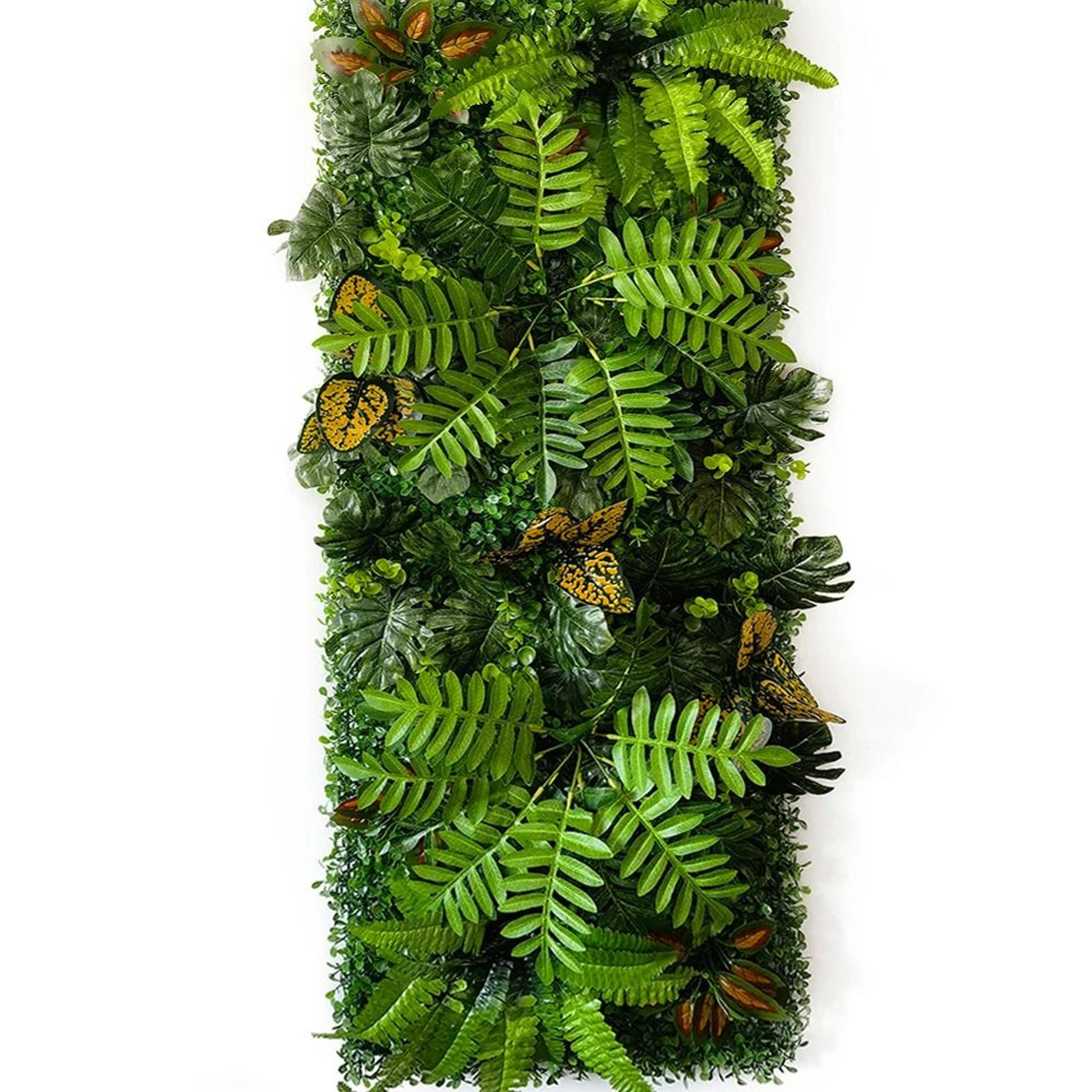 Artificial Boxwood Hedge Panel  16x47 In Realistic Grass Wall Backdrop  Faux Greenery For Home Offi 2