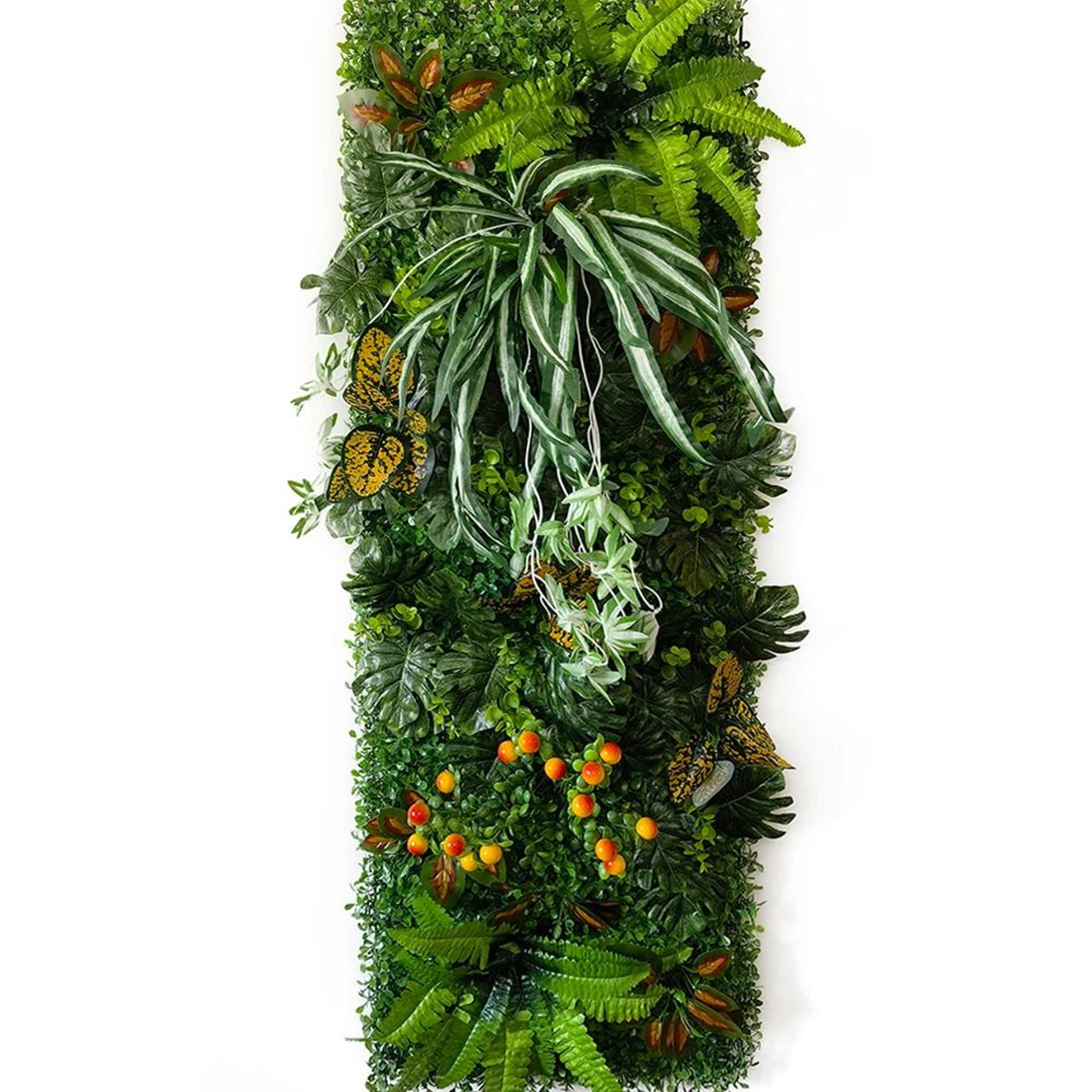 Artificial Boxwood Hedge Panel  16x47 In Realistic Grass Wall Backdrop  Faux Greenery For Home Offi 4