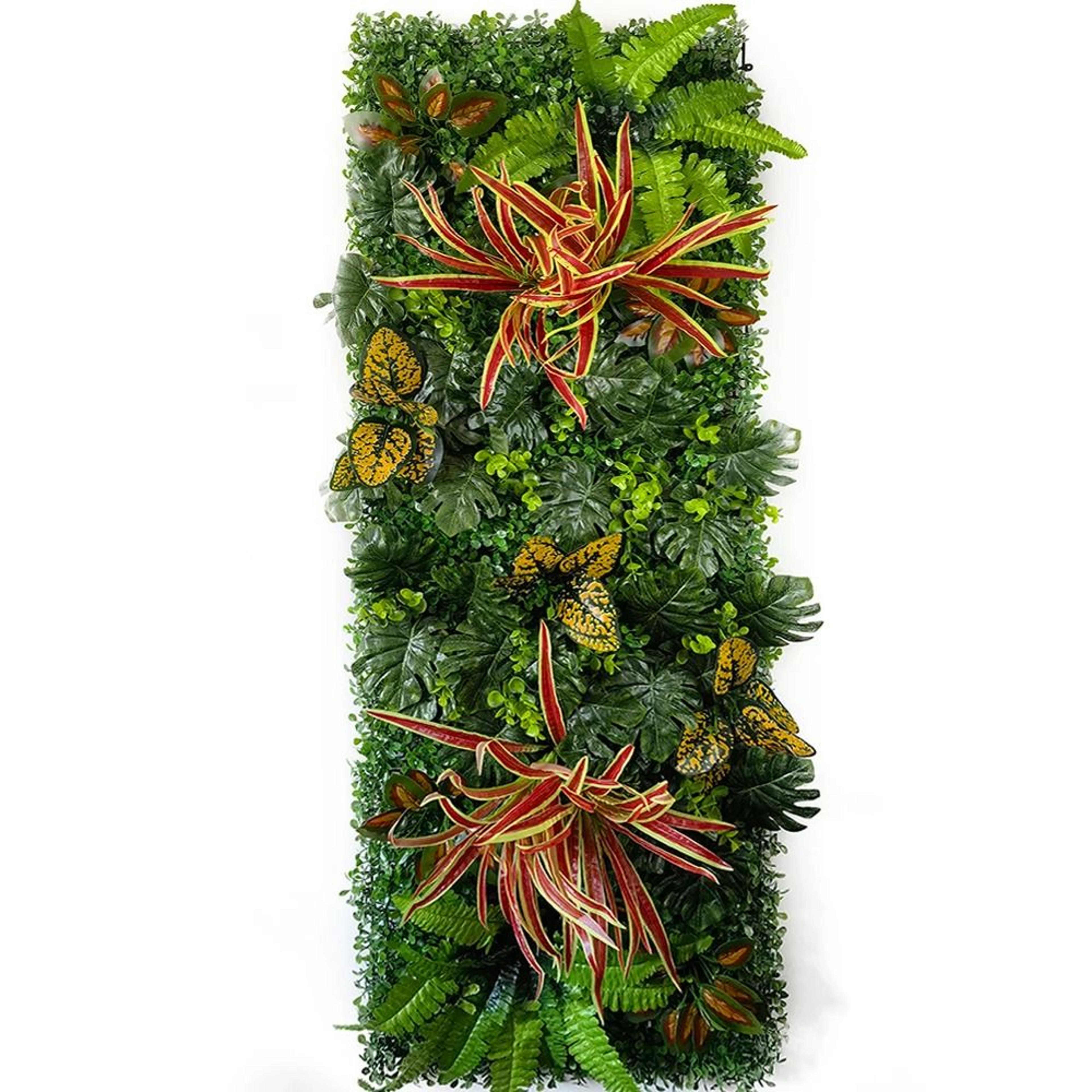 Artificial Boxwood Hedge Panel  16x47 In Realistic Grass Wall Backdrop  Faux Greenery For Home Offi 5