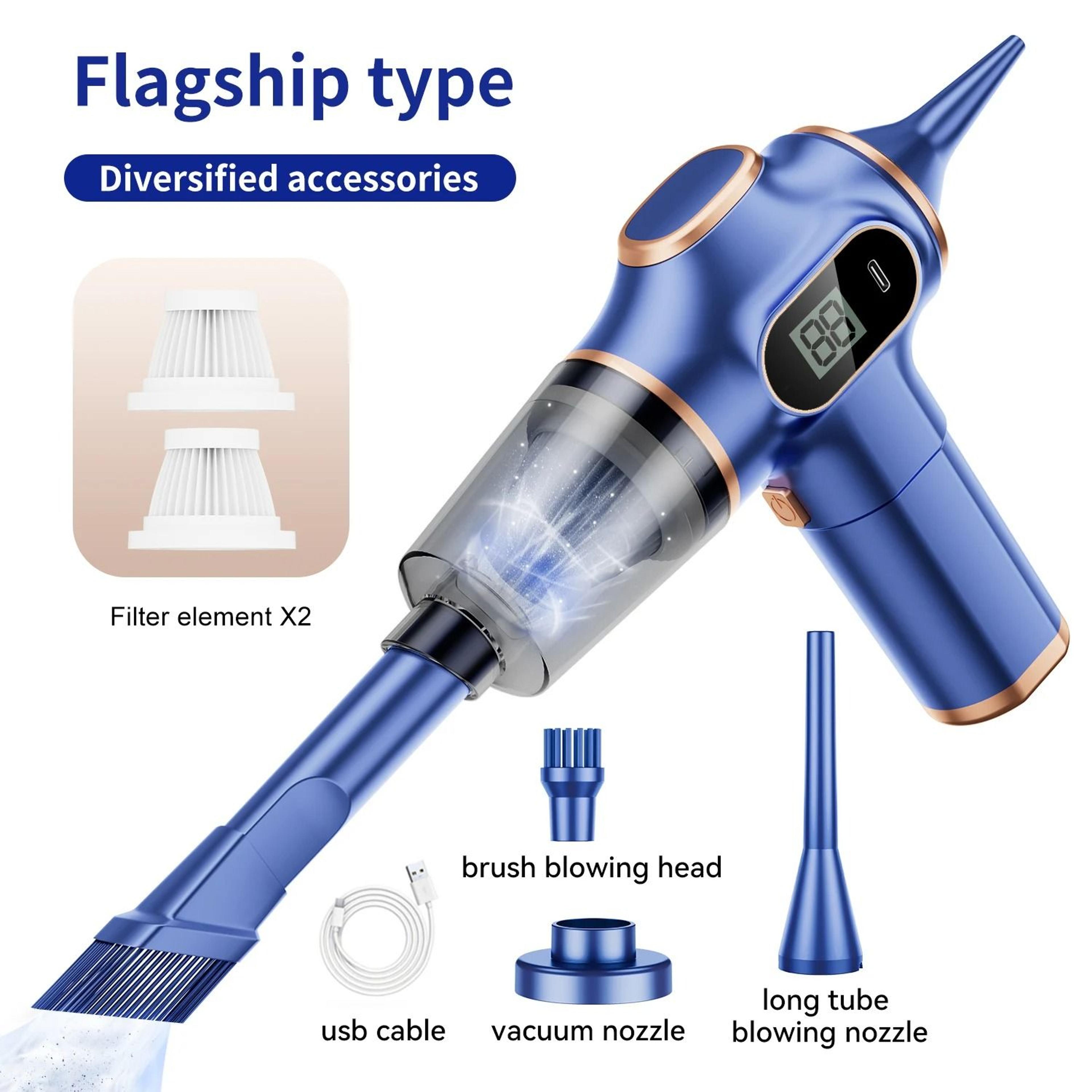 HighPower Wireless Household Vacuum  Portable ABS Cleaning Machine For Sofa Office  Carpets  Mini H 7