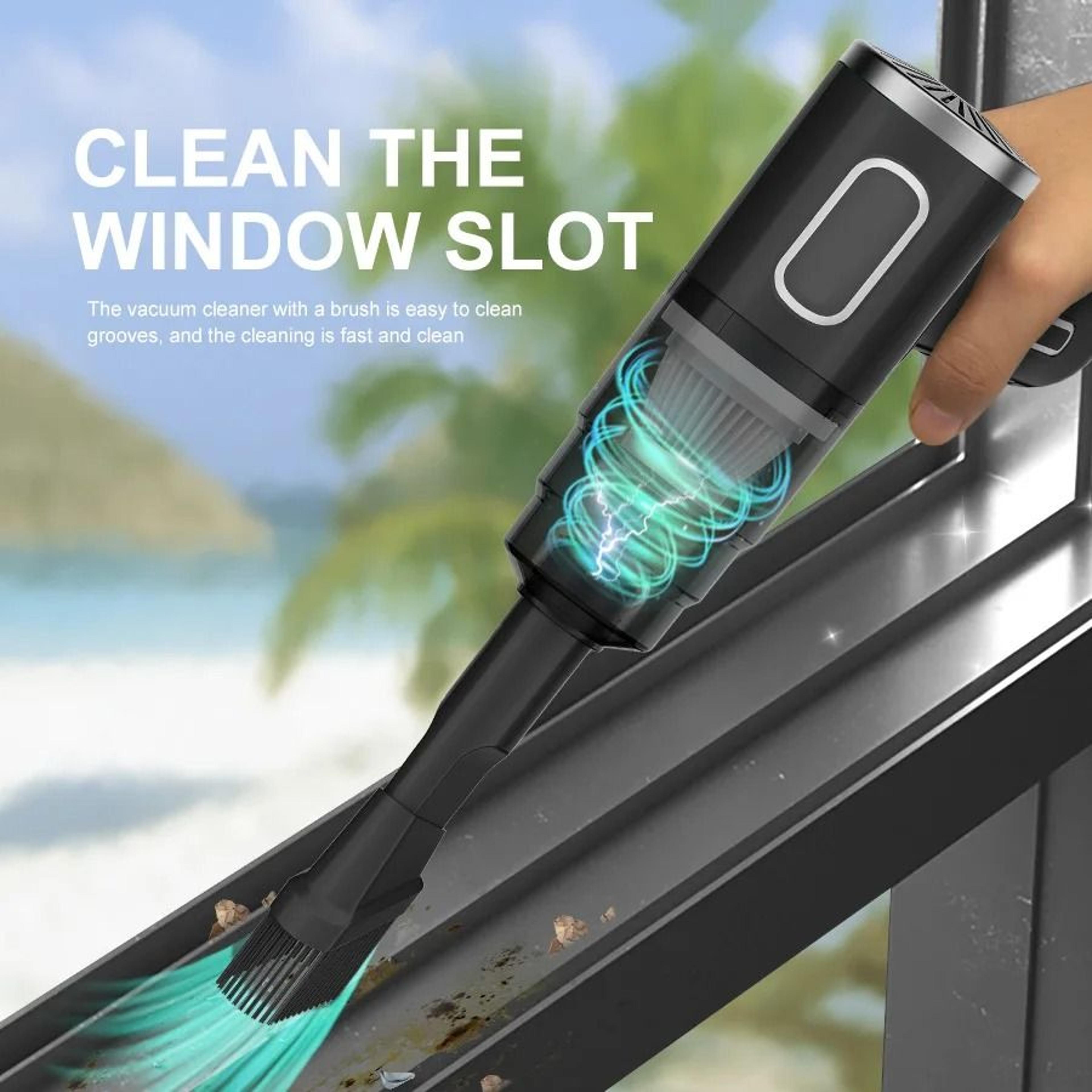 Wireless ABS Car  Home Vacuum  Portable HighPower Mini Cleaning Machine For Carpets Seats  Househol 5
