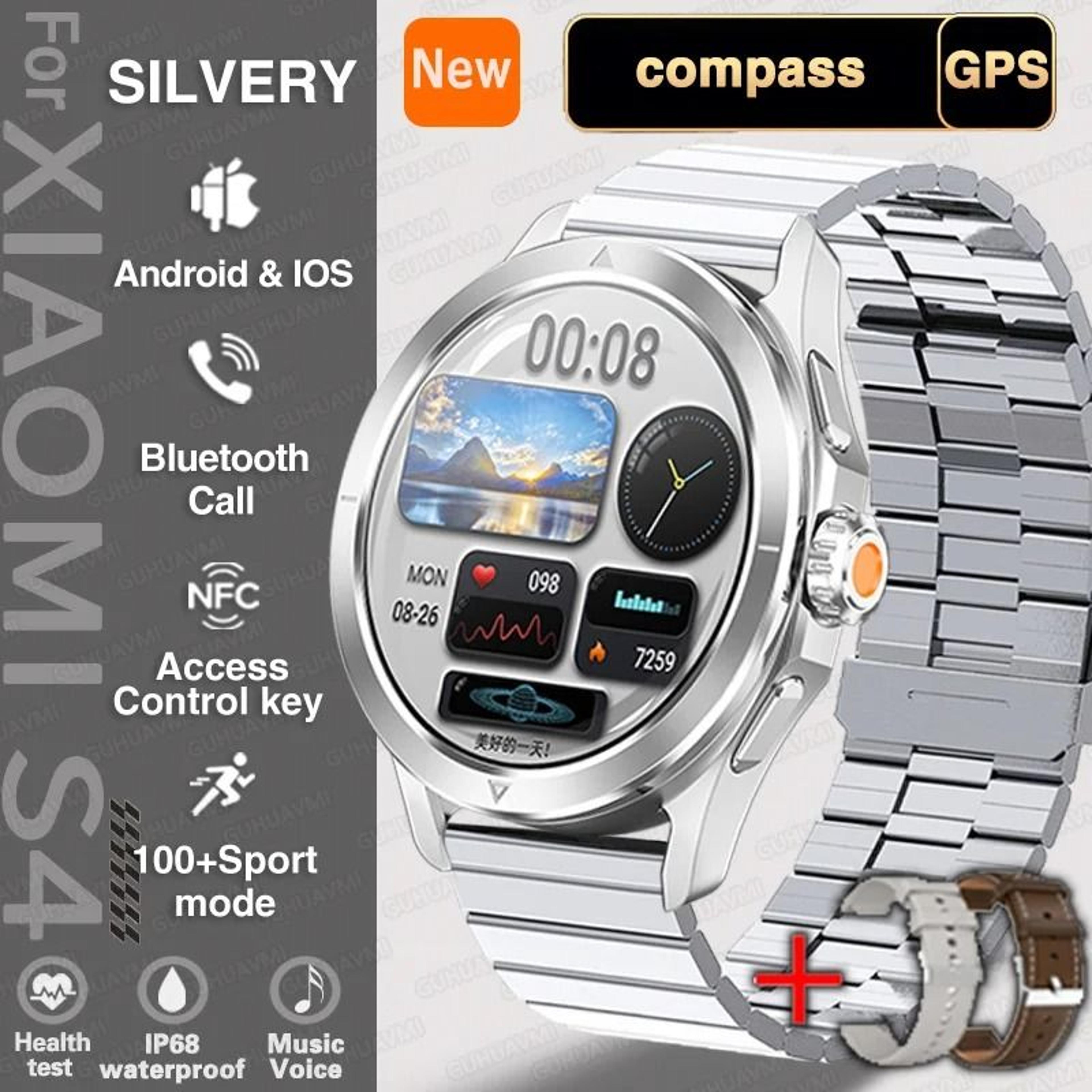 S4 Ultra Smart Watch  AMOLED GPS Compass NFC  Bluetooth Call  Mens Rugged Outdoor Sport SmartWatch 13