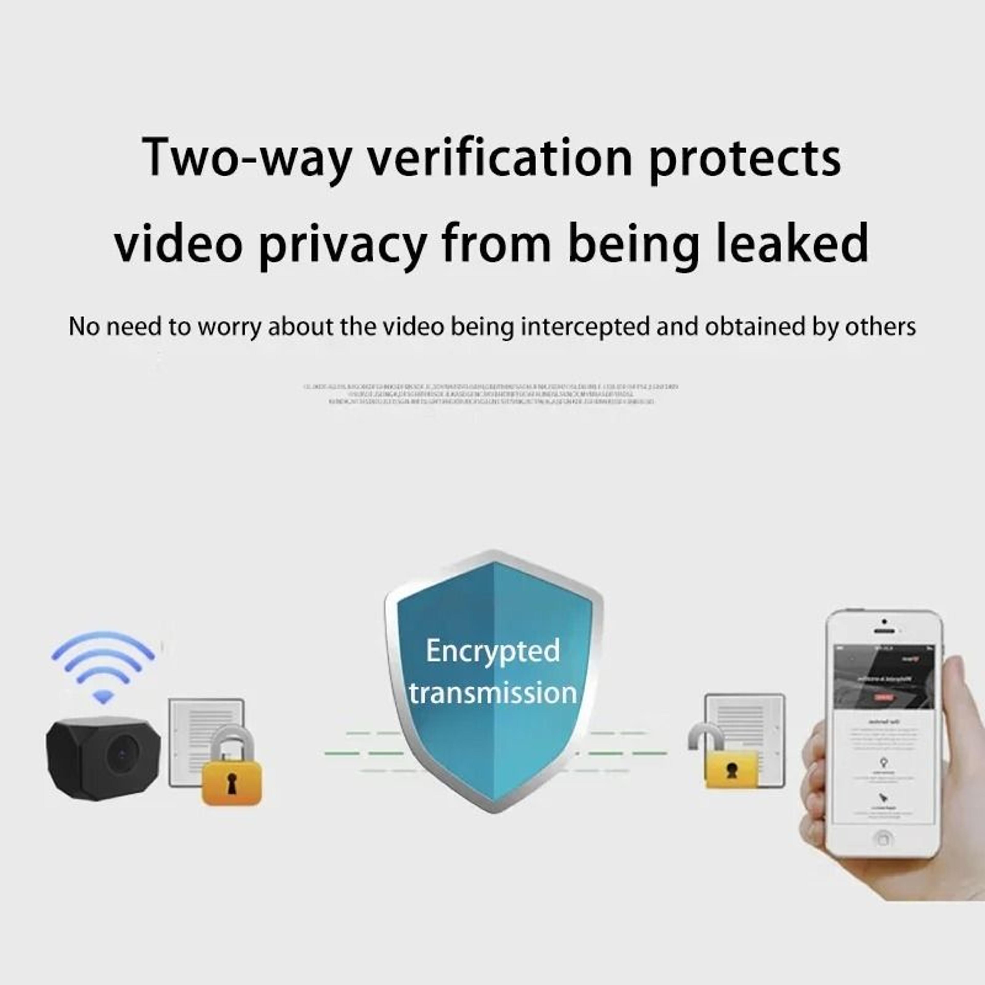 HD 4K Mini Smart WiFi Camera  AP IP Remote Monitoring  UltraLight Portable Surveillance Camcorder 3